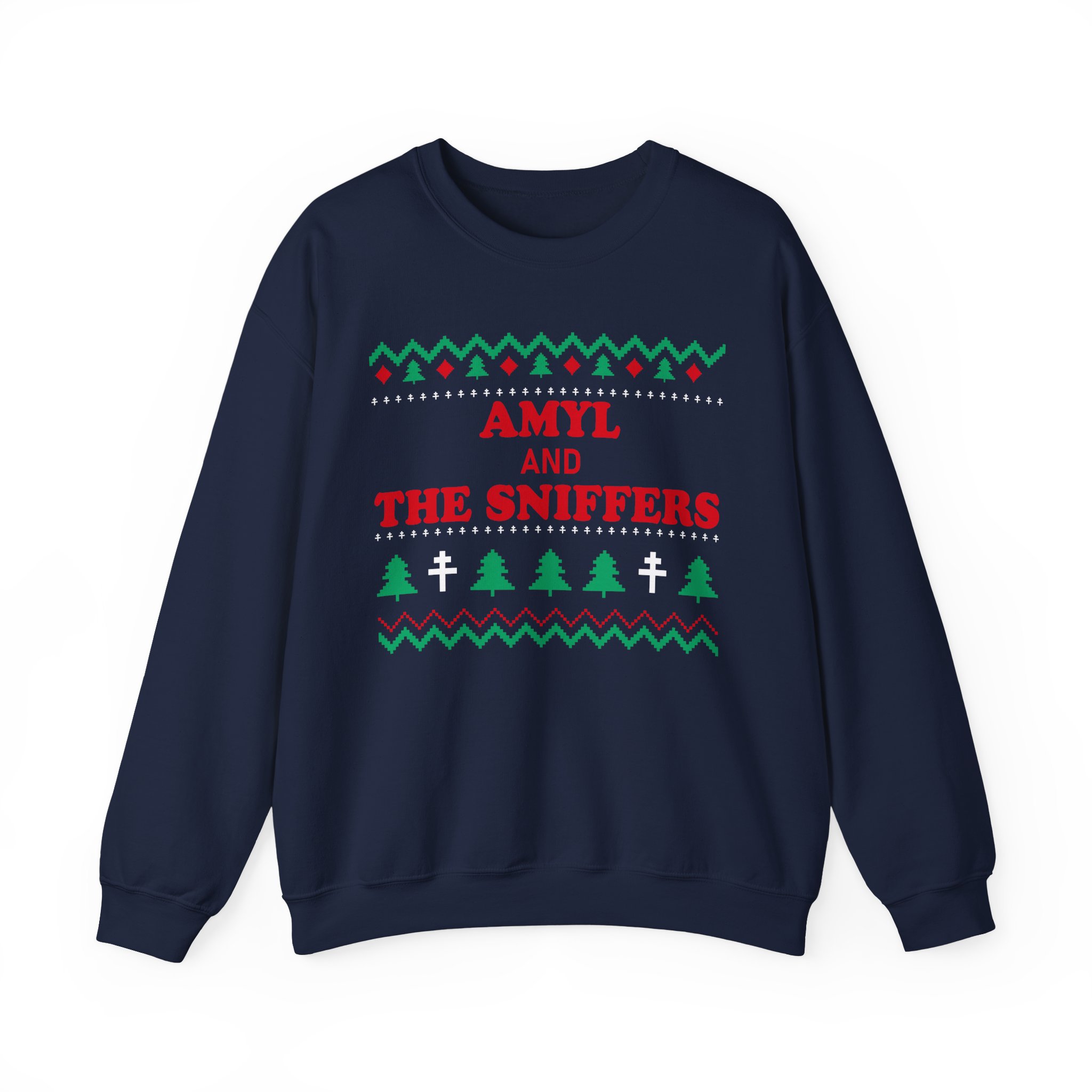 Amyl and the Sniffers Unisex Heavy Blend™ Crewneck Sweatshirt - Image 17