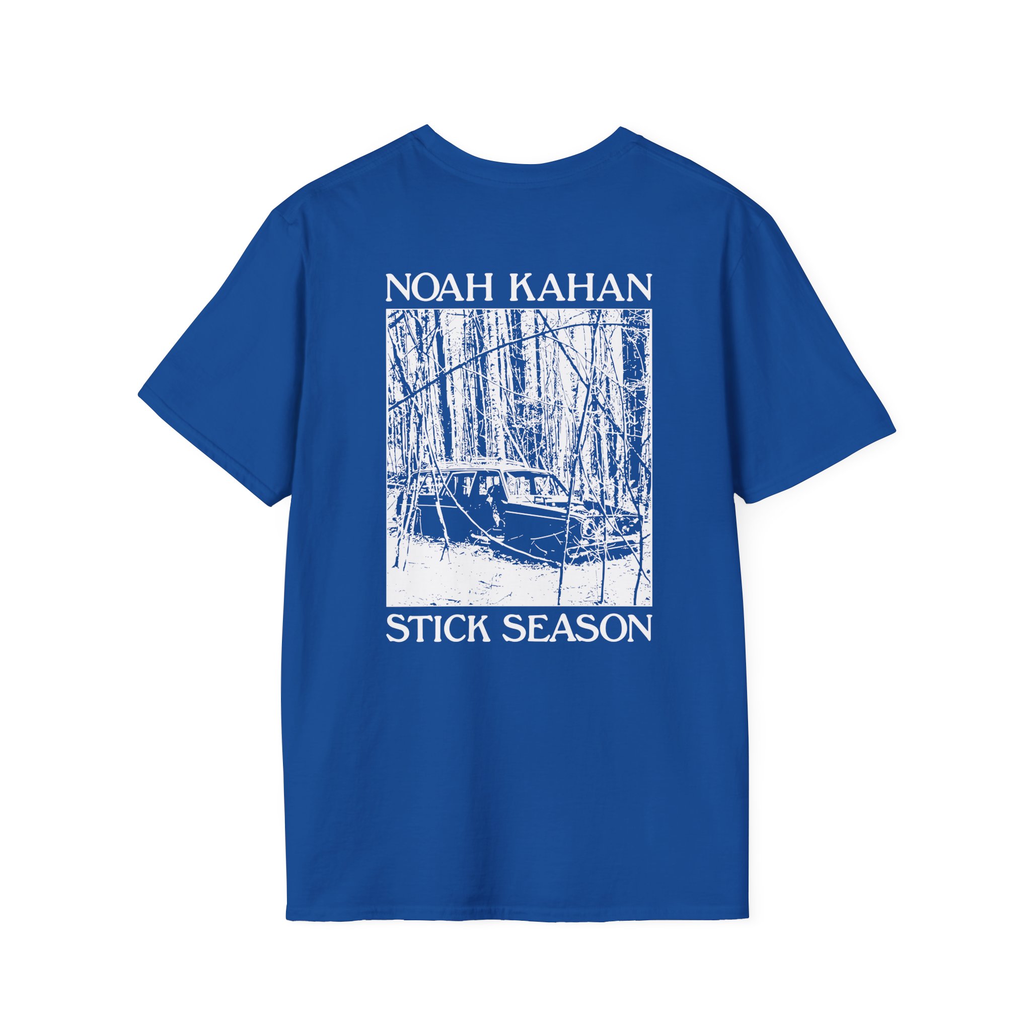 Noah Kahan Stick Season Blue Spruce Unisex Softstyle T-Shirt - Image 14