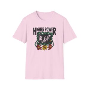 Higher Power Flowers Unisex Softstyle T-Shirt
