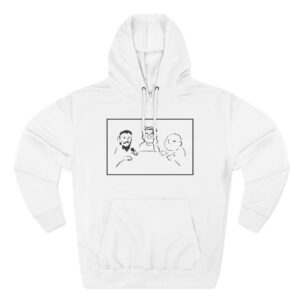 Cum Town Three-Panel Fleece Hoodie