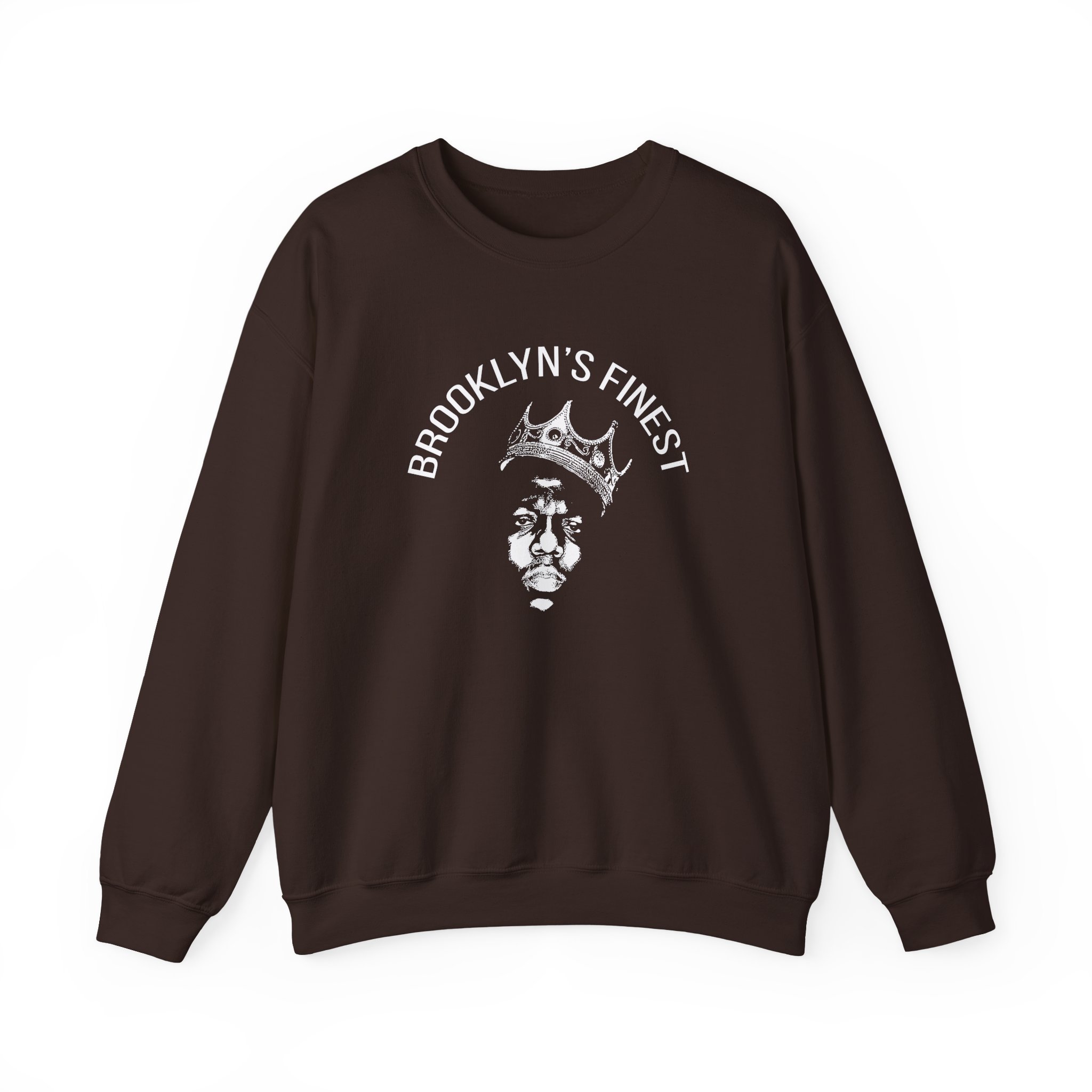 Biggie Smalls Brooklyn's Finest Unisex Heavy Blend™ Crewneck Sweatshirt - Image 3