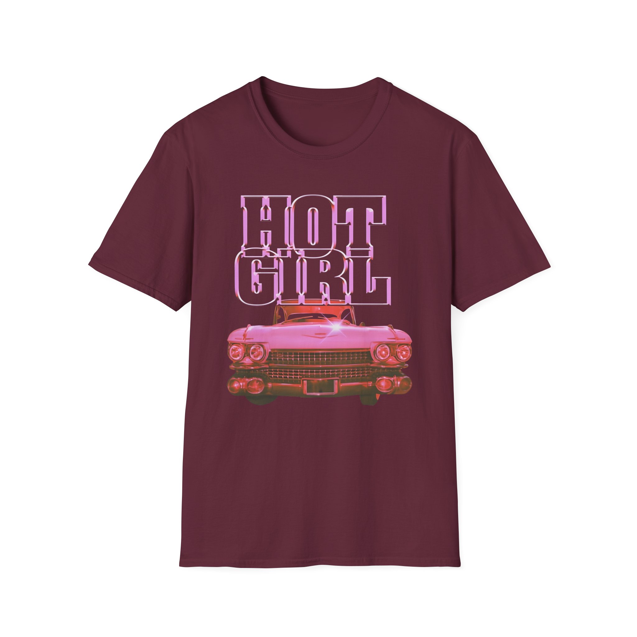 Megan Hot Girl Unisex Softstyle T-Shirt - Image 3