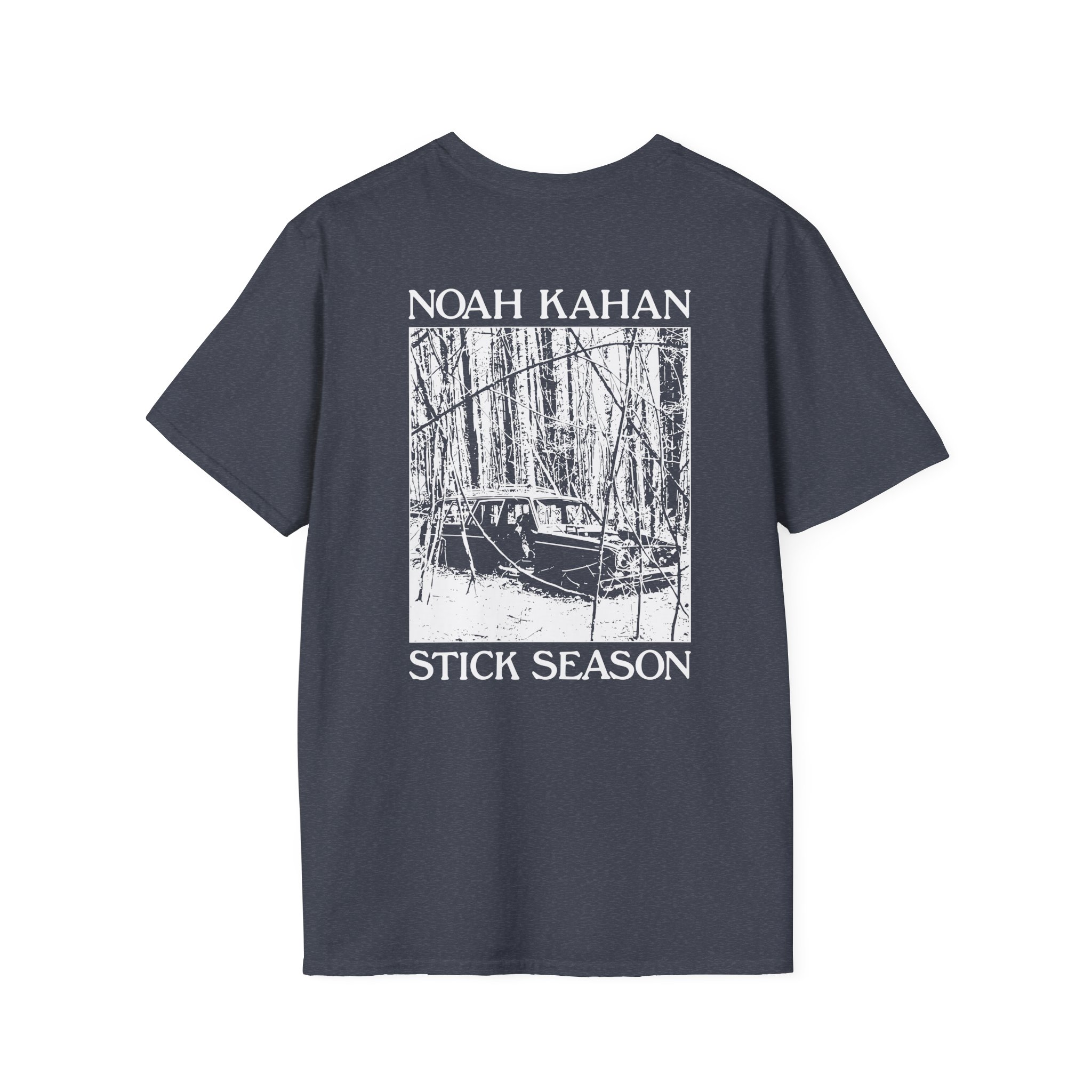 Noah Kahan Stick Season Blue Spruce Unisex Softstyle T-Shirt - Image 20
