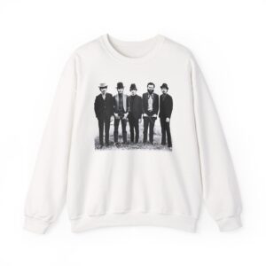 The Band Black and White Portrait Unisex Heavy Blend™ Crewneck Sweatshirt