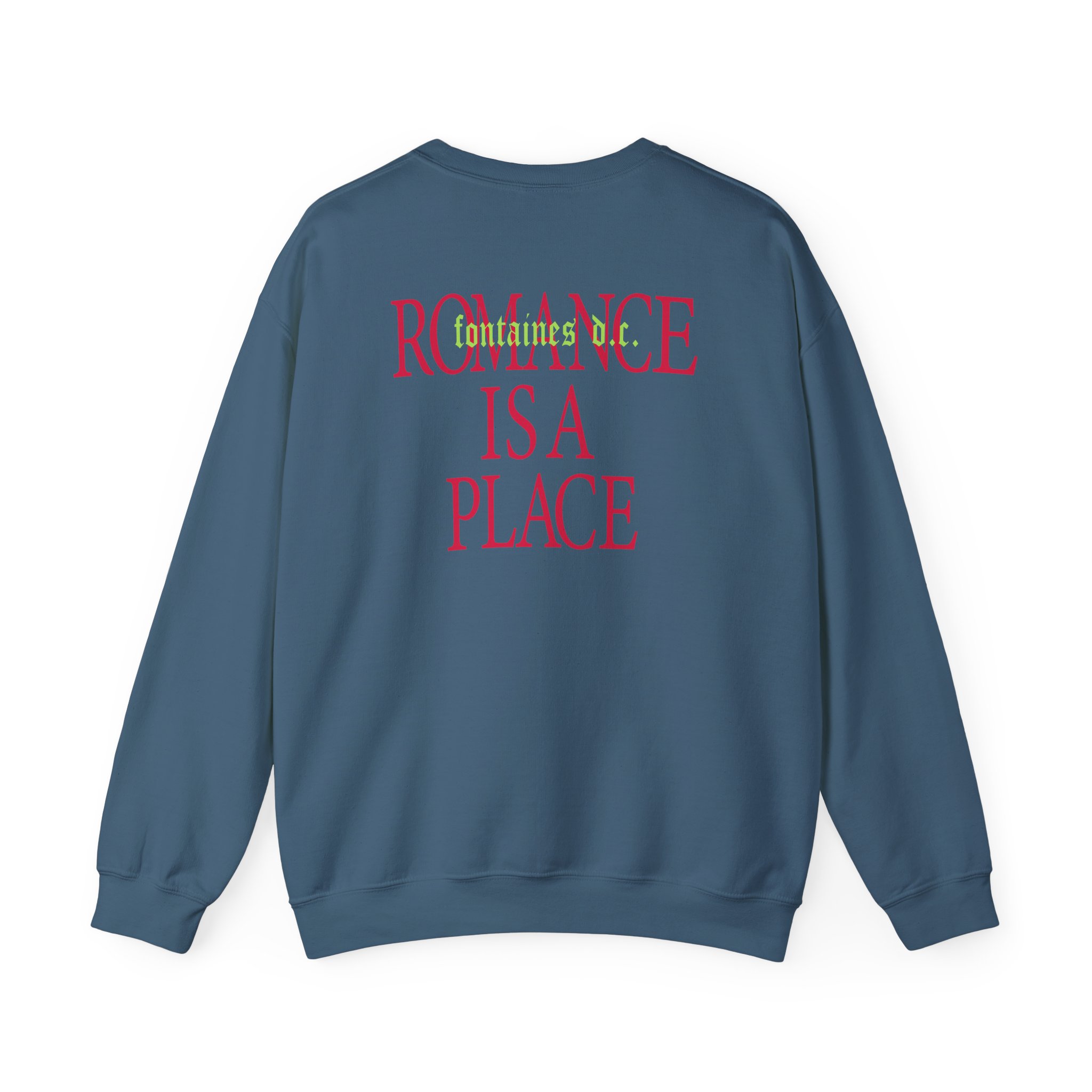 Fontaines Romance Is A Place Unisex Heavy Blend™ Crewneck Sweatshirt - Image 16