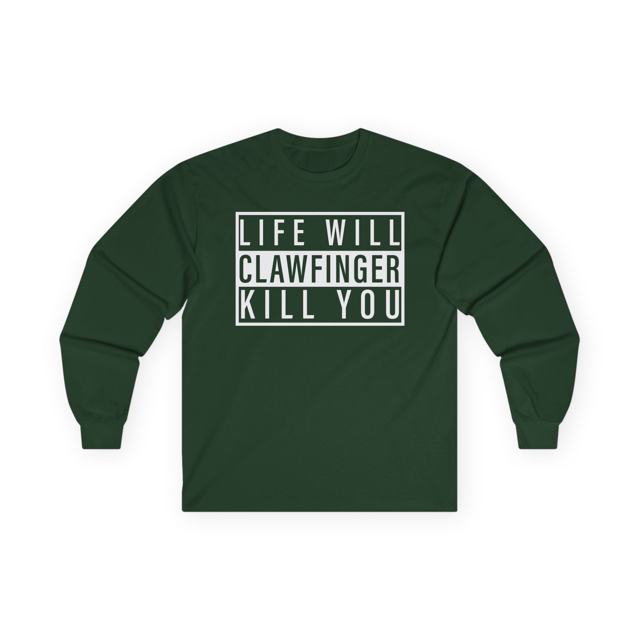 Clawfinger Life Will Kill You Unisex Ultra Cotton Long Sleeve Tee - Image 7
