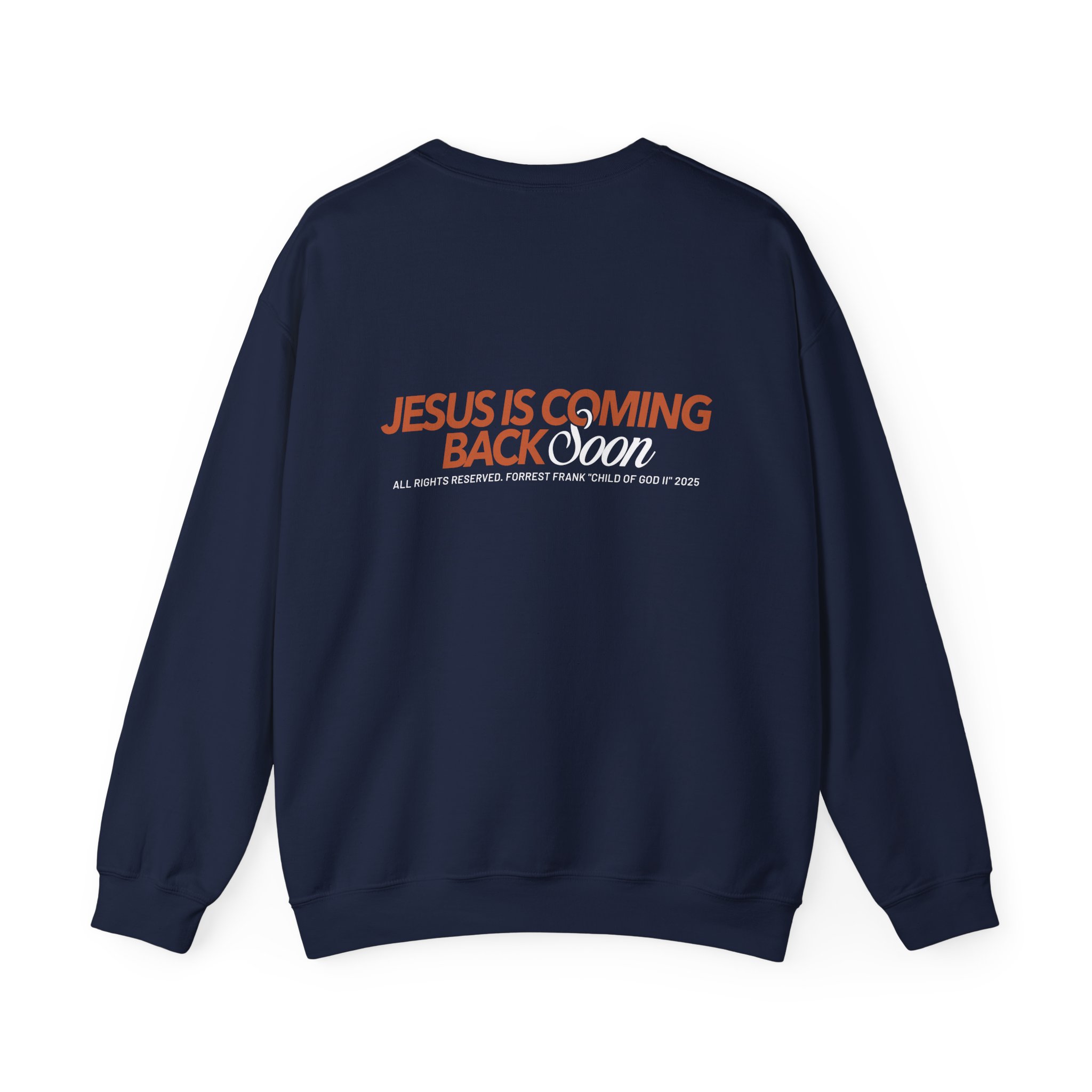 Forrest Frank Jesus is Coming Back Soon Unisex Heavy Blend™ Crewneck Sweatshirt - Image 14