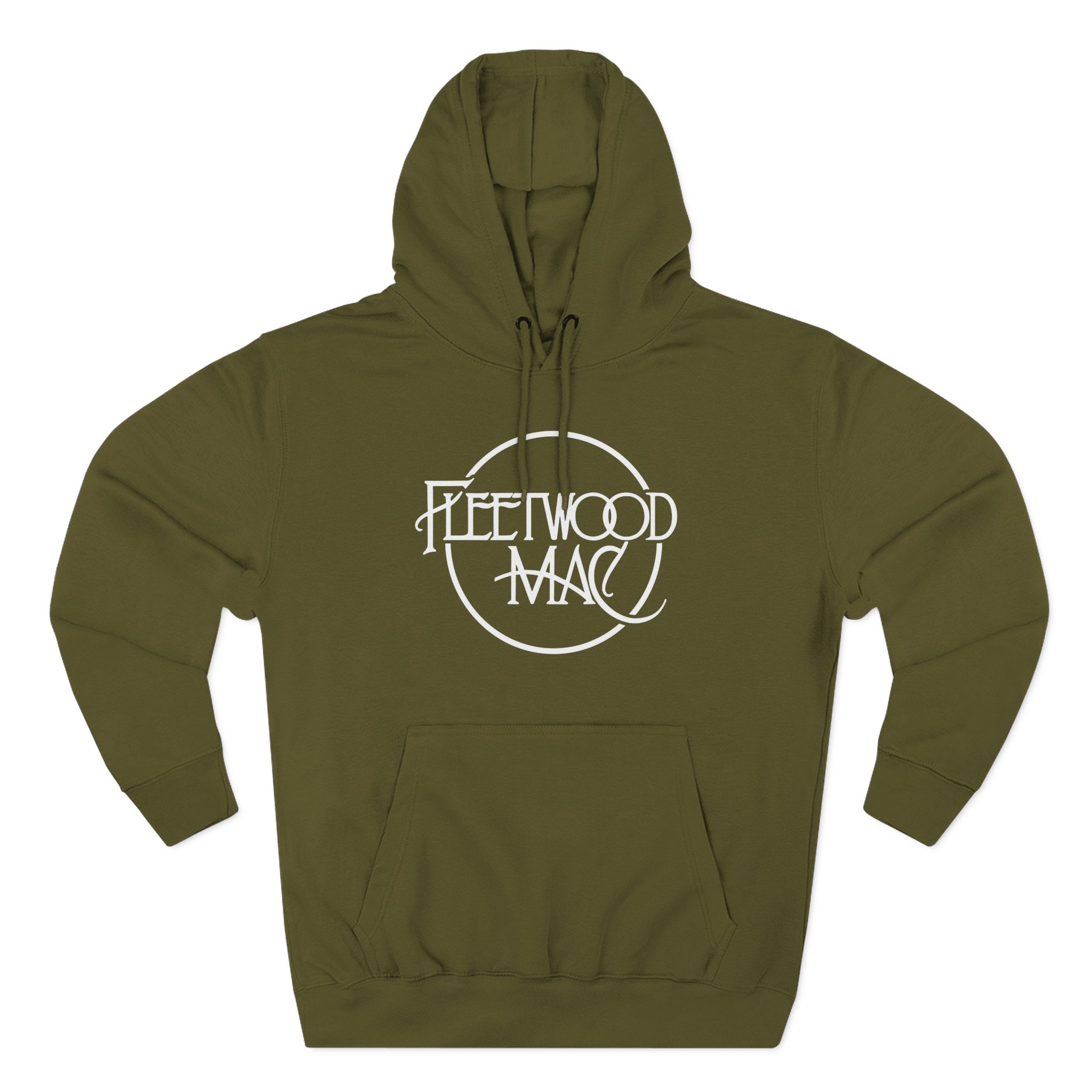 Fleetwood Mac Classic Logo Three-Panel Fleece Hoodie - Image 5
