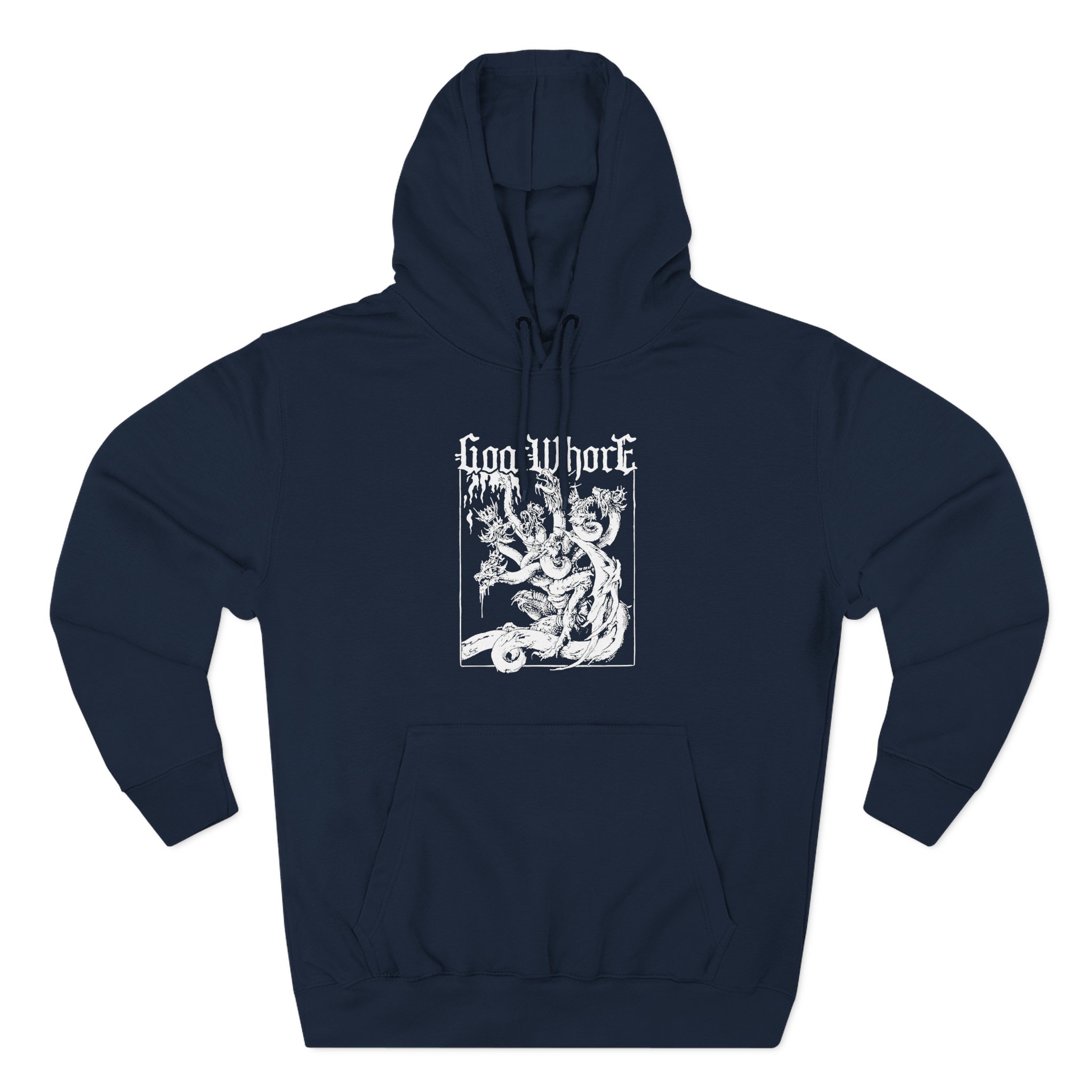 Goatwhore Three-Panel Fleece Hoodie - Image 7