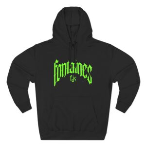 Fontaines D.C. Tour Three-Panel Fleece Hoodie