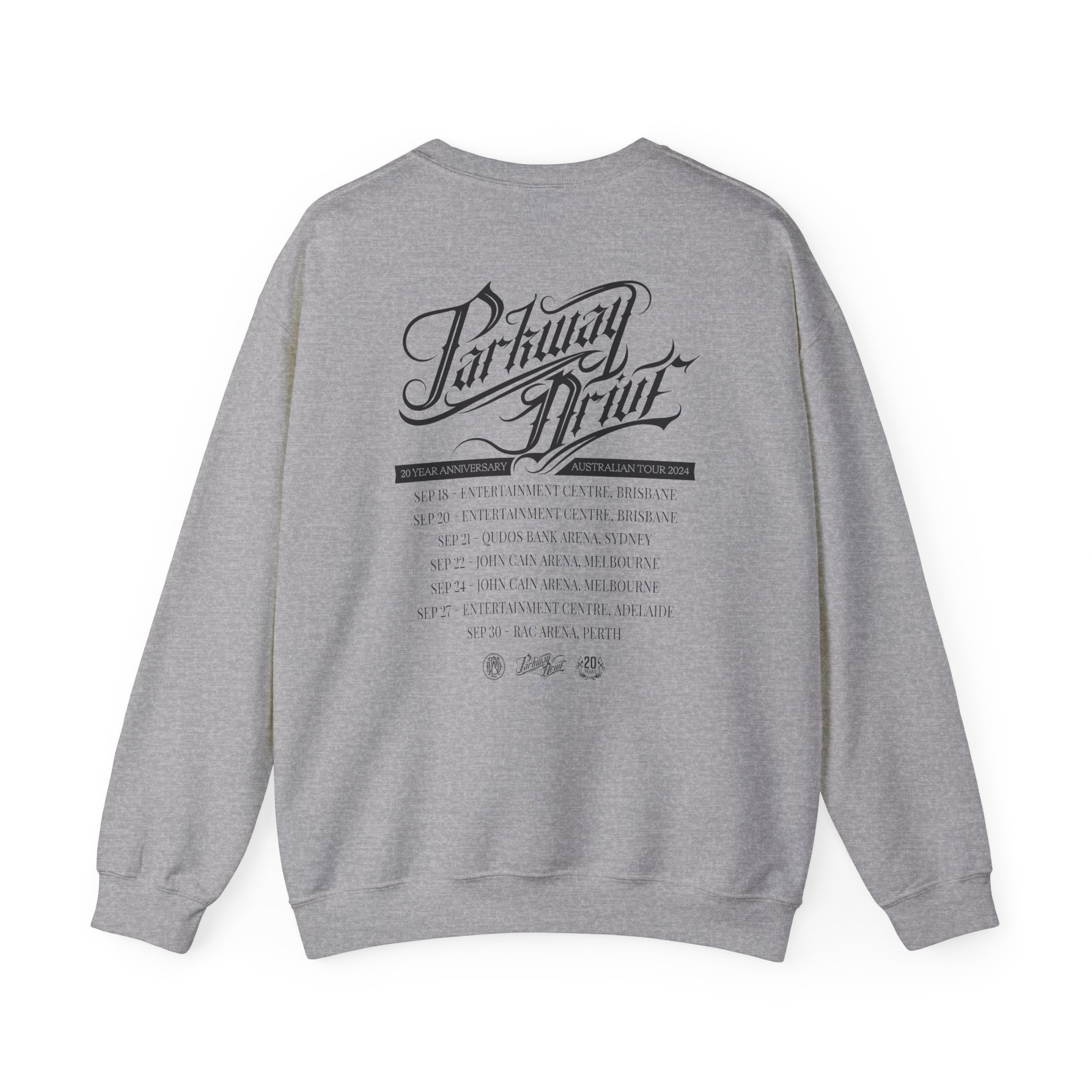 Parkway Drive Australian Tour Unisex Heavy Blend™ Crewneck Sweatshirt - Image 8