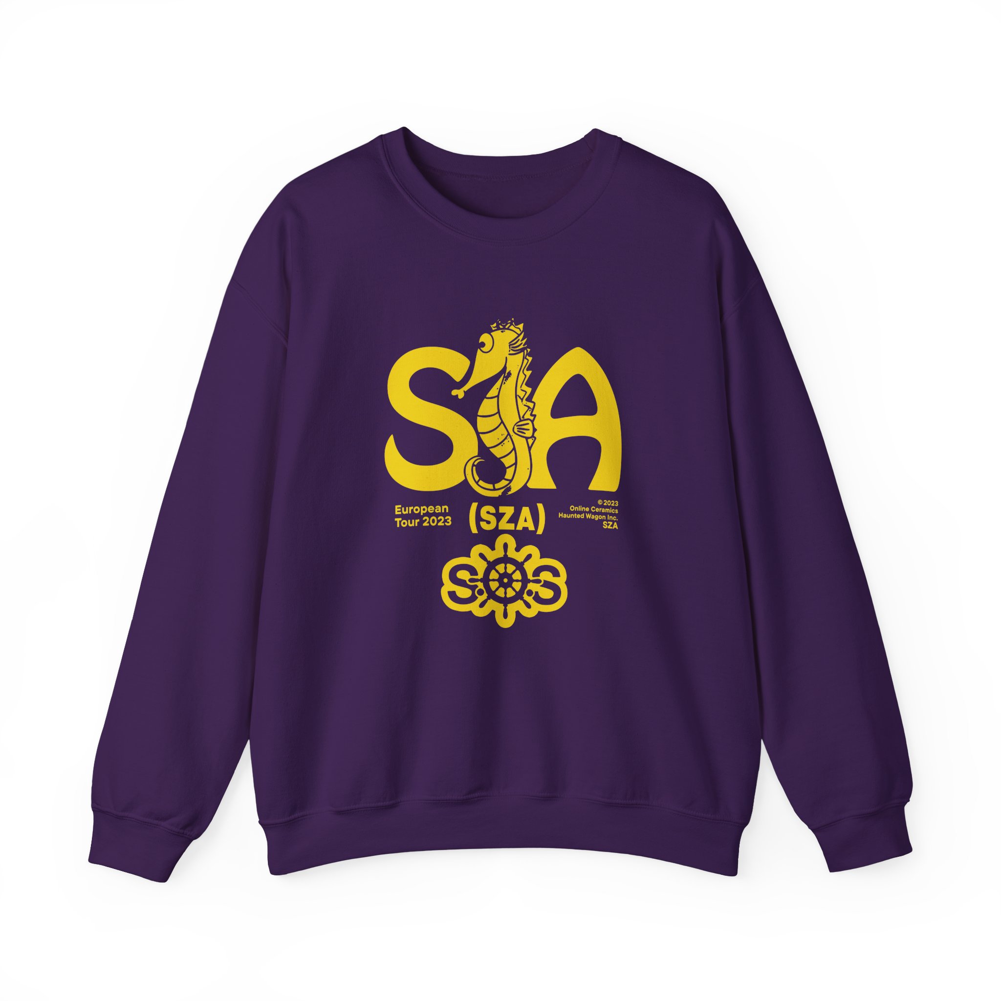 Sza Seahouse Tour Unisex Heavy Blend™ Crewneck Sweatshirt - Image 11