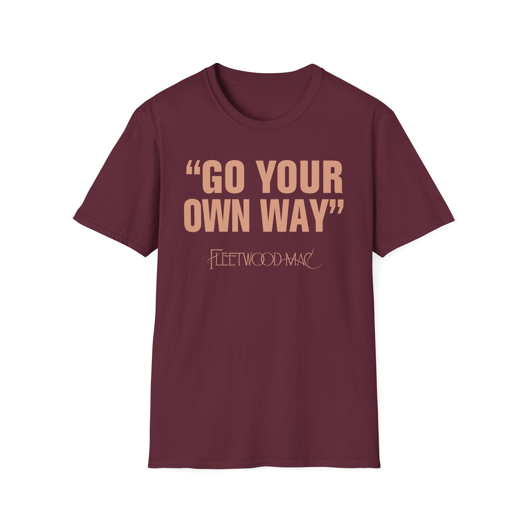 Fleetwood Mac Go Your Own Way Unisex Softstyle T-Shirt - Image 3