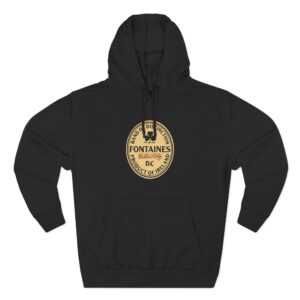 Fontaines Band Of Distinction Three-Panel Fleece Hoodie