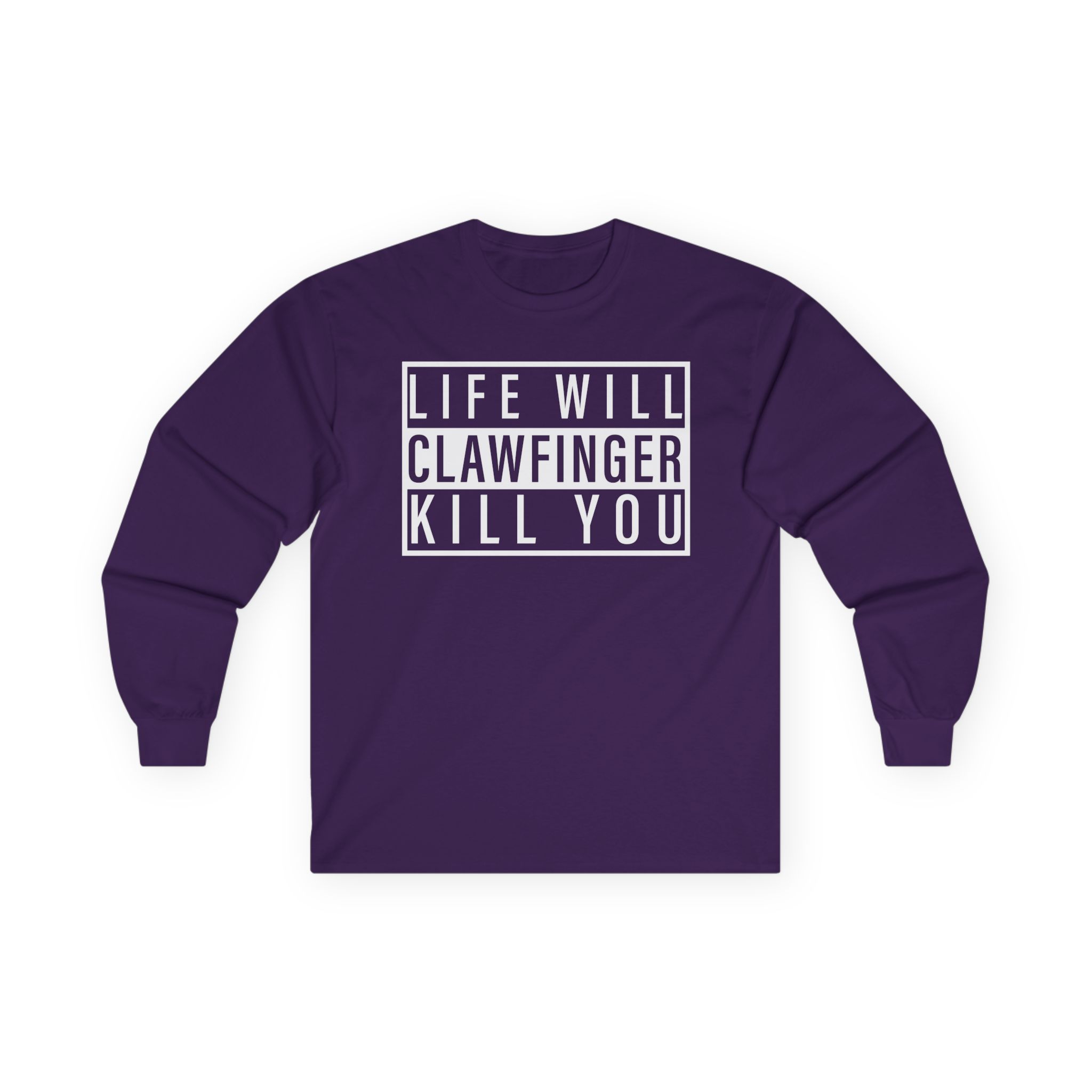 Clawfinger Life Will Kill You Unisex Ultra Cotton Long Sleeve Tee - Image 13