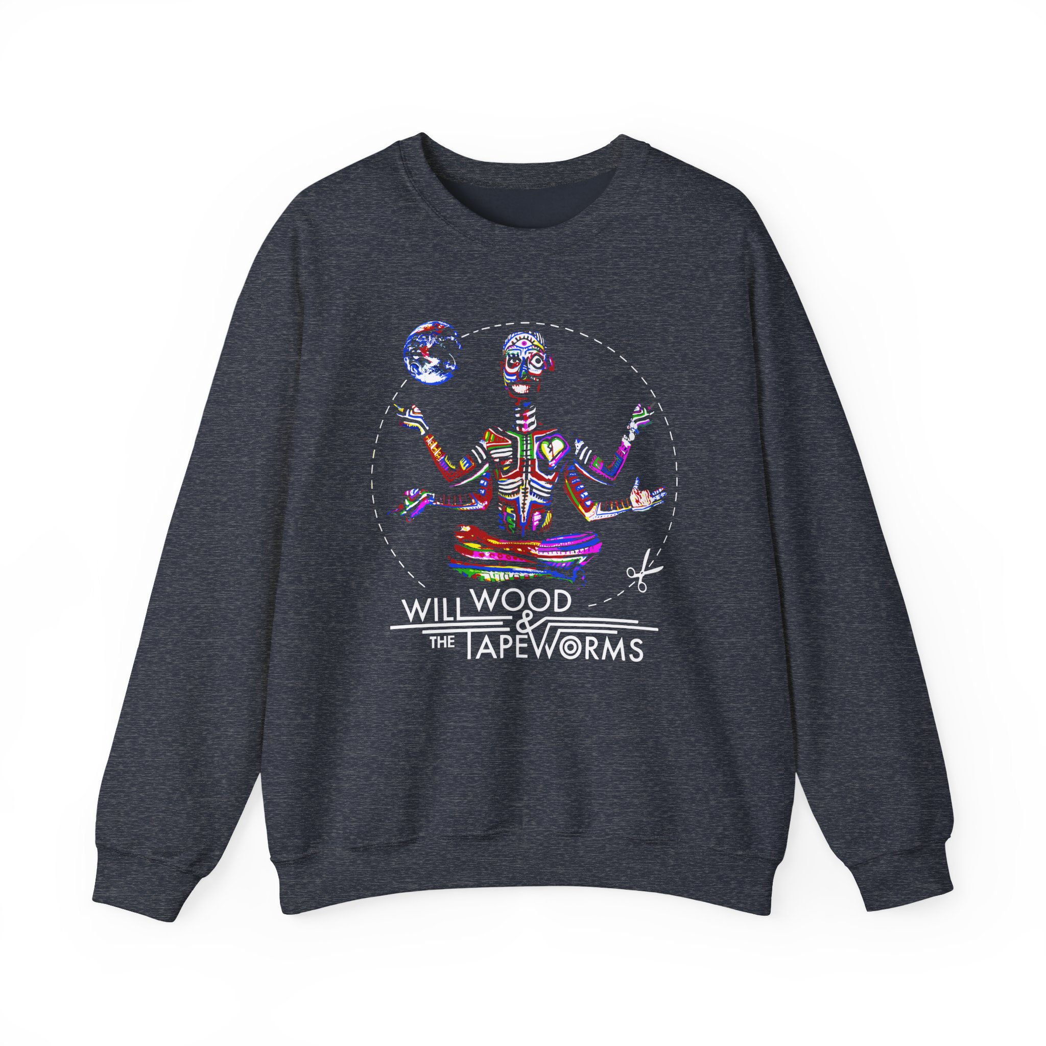 Will Wood Self-ish Unisex Heavy Blend™ Crewneck Sweatshirt - Image 9