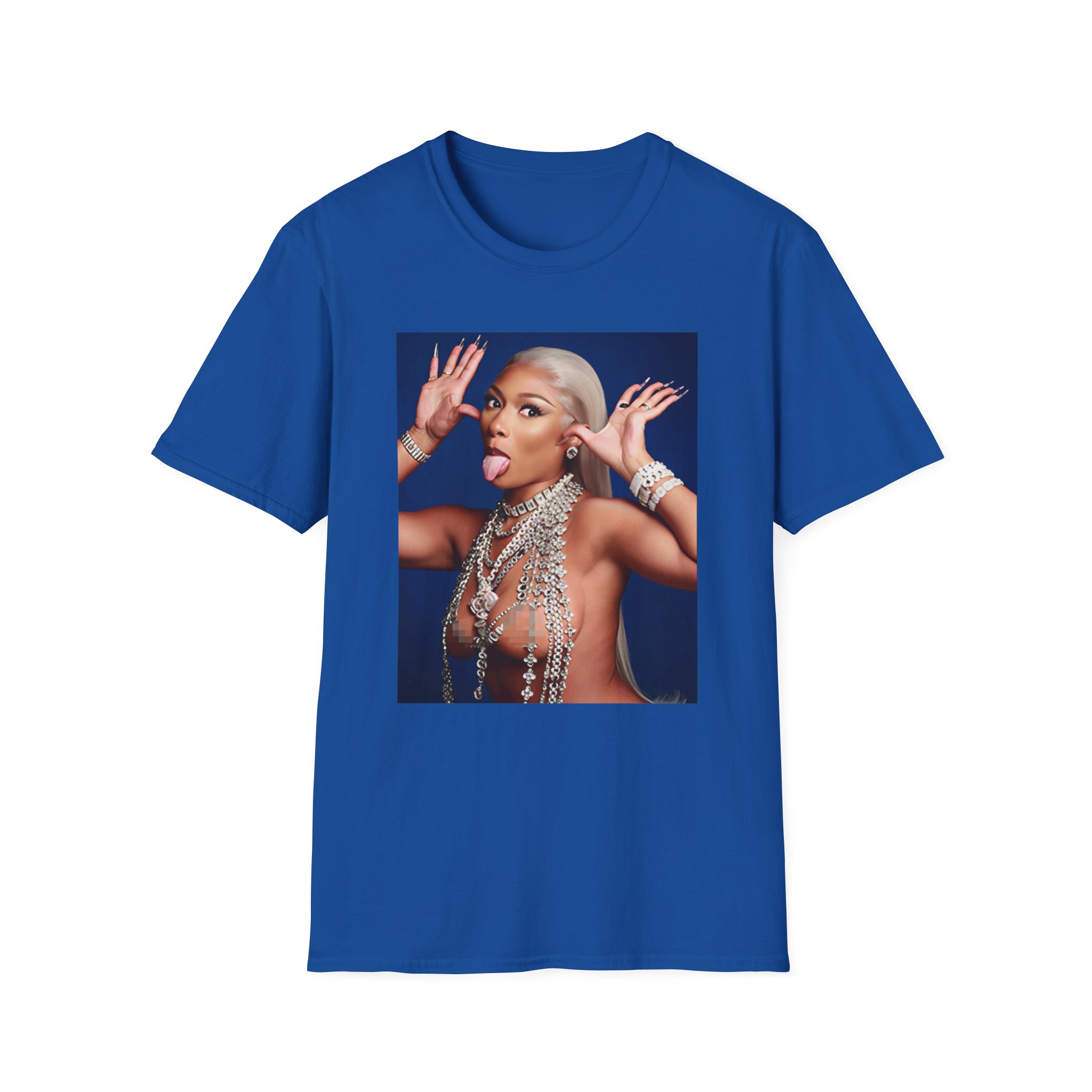 Megan Thee Stallion Hiss Tina Snow Unisex Softstyle T-Shirt - Image 13
