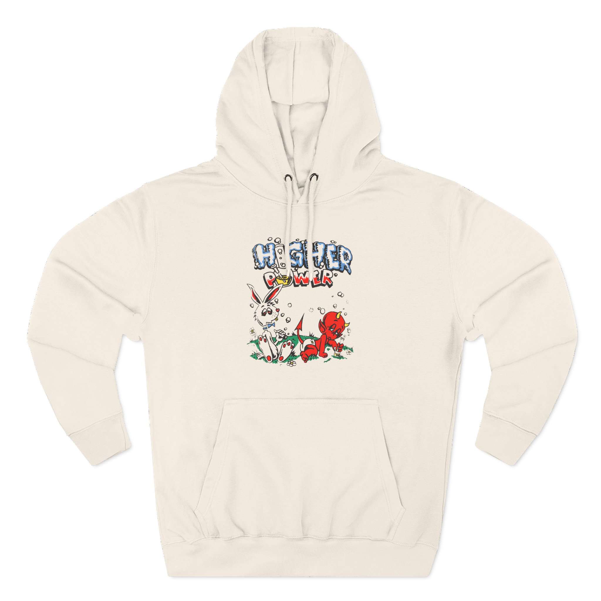 Higher Power Stoned Again Three-Panel Fleece Hoodie - Image 5