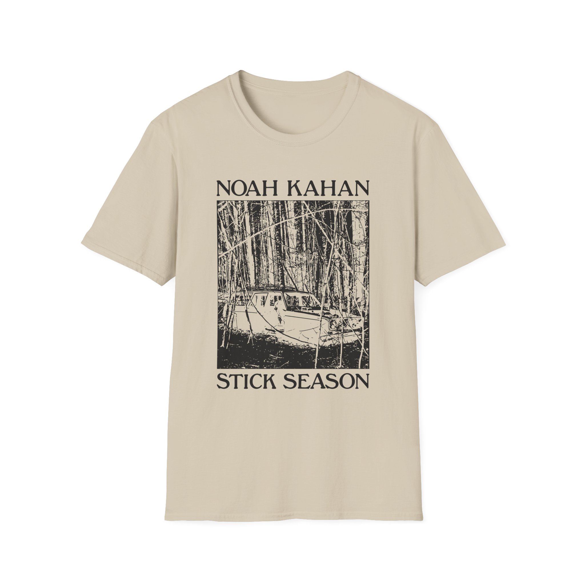 Noah Kahan Stick Season Unisex Softstyle T-Shirt - Image 3