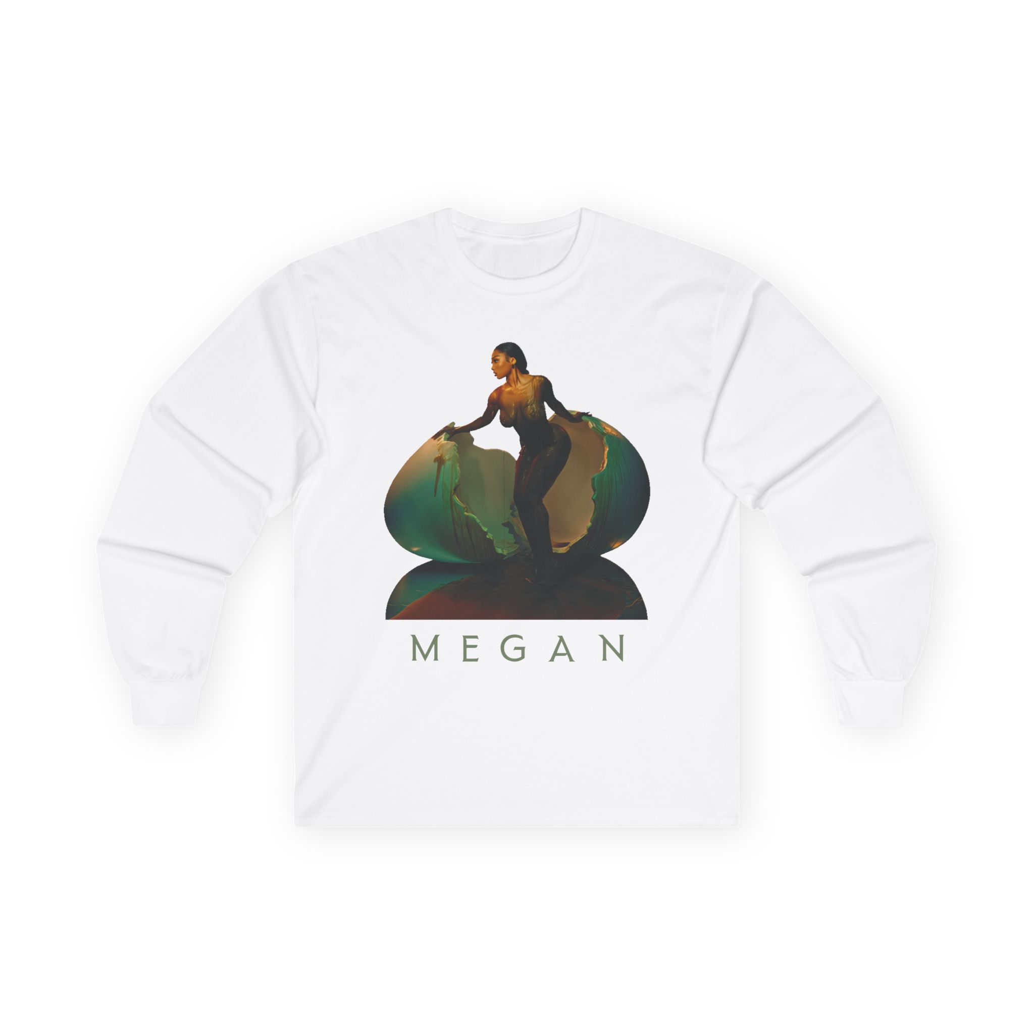 Megan Thee Stallion Egg Unisex Ultra Cotton Long Sleeve Tee - Image 3