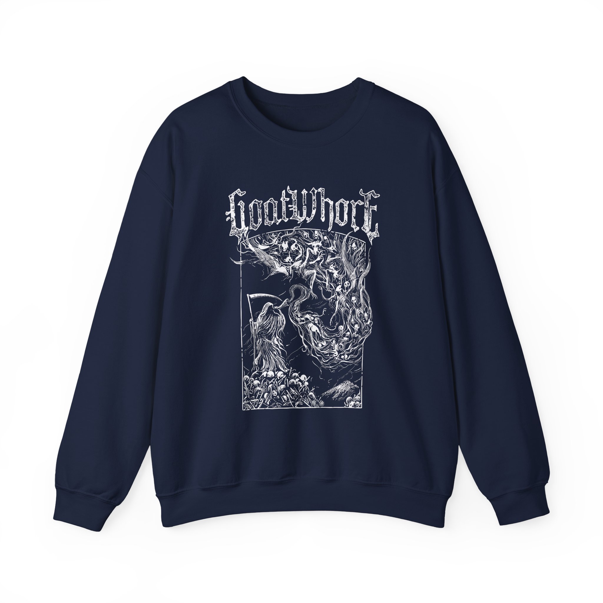 Goatwhore Unisex Heavy Blend™ Crewneck Sweatshirt - Image 9
