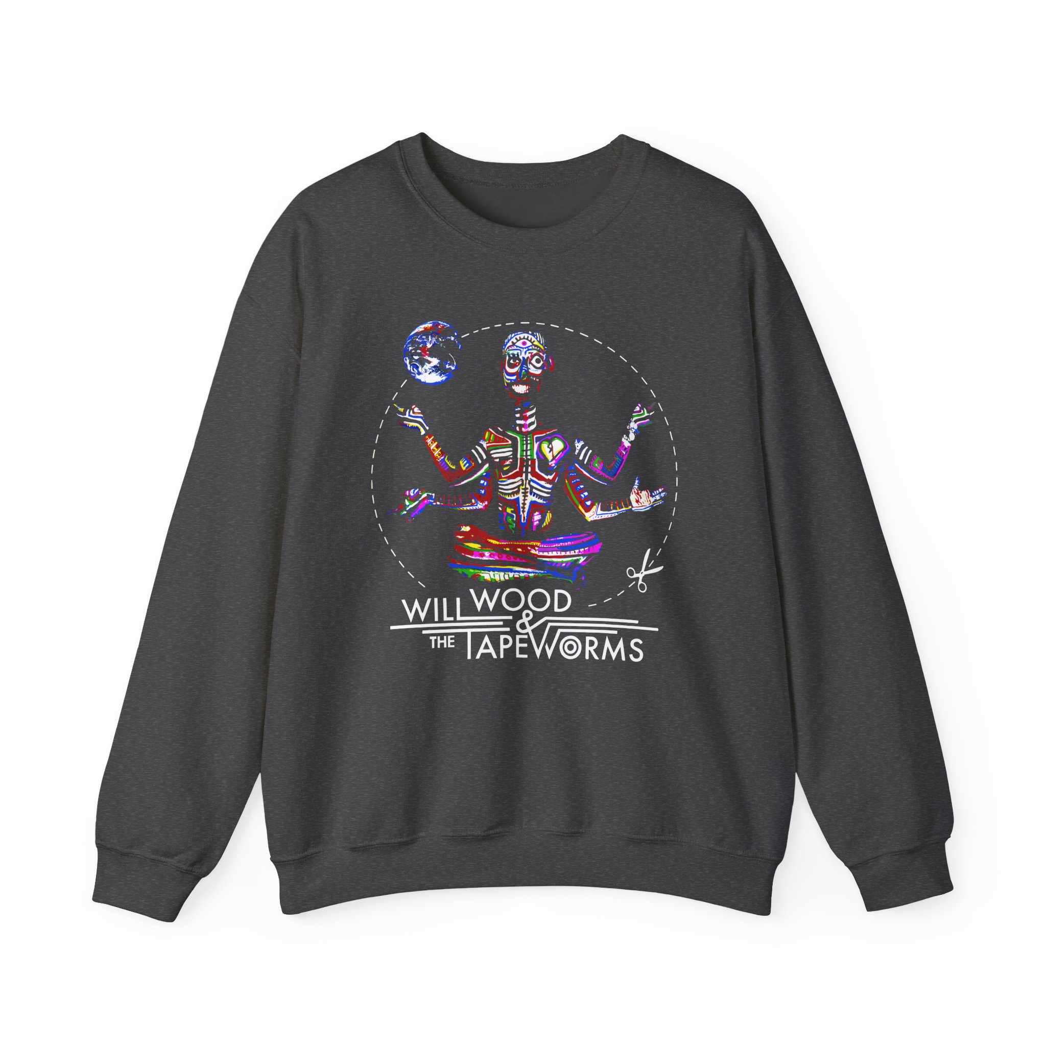 Will Wood Self-ish Unisex Heavy Blend™ Crewneck Sweatshirt - Image 7