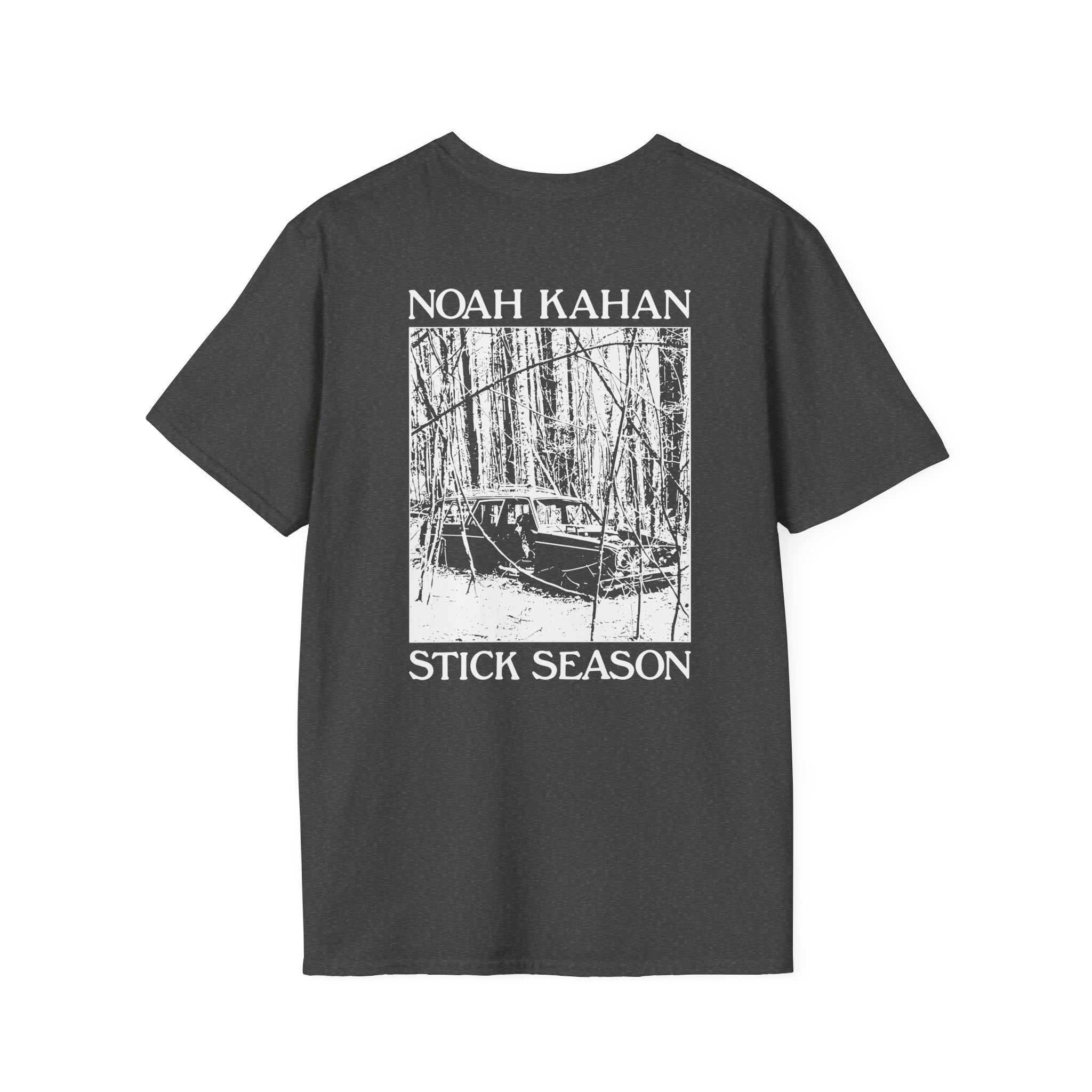Noah Kahan Stick Season Blue Spruce Unisex Softstyle T-Shirt - Image 10