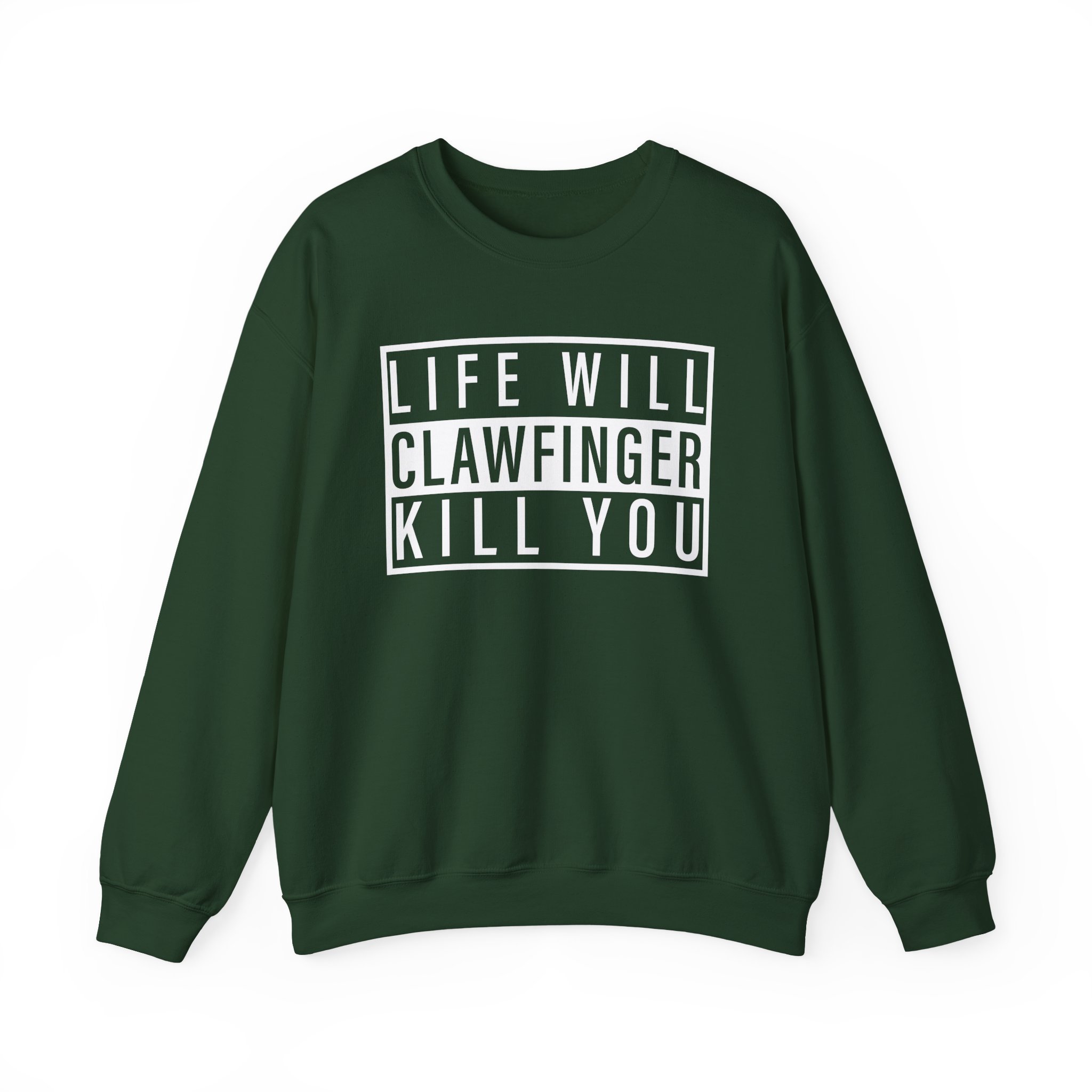 Clawfinger Life Will Kill You Unisex Heavy Blend™ Crewneck Sweatshirt - Image 7