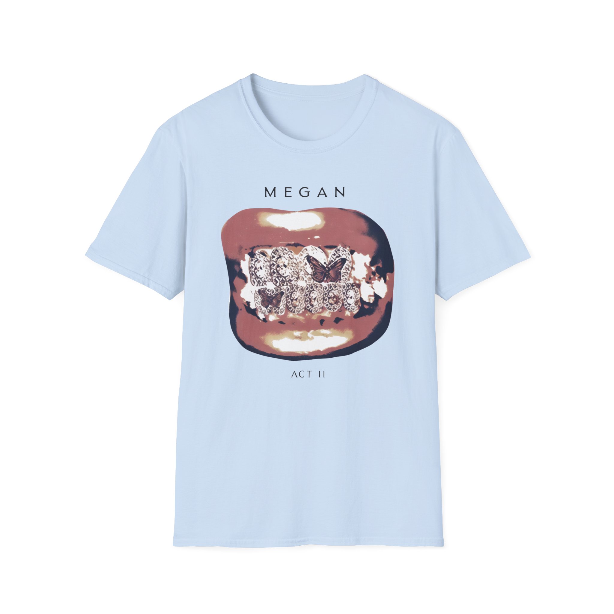 Megan Thee Stallion Act II Grillz Unisex Softstyle T-Shirt - Image 9