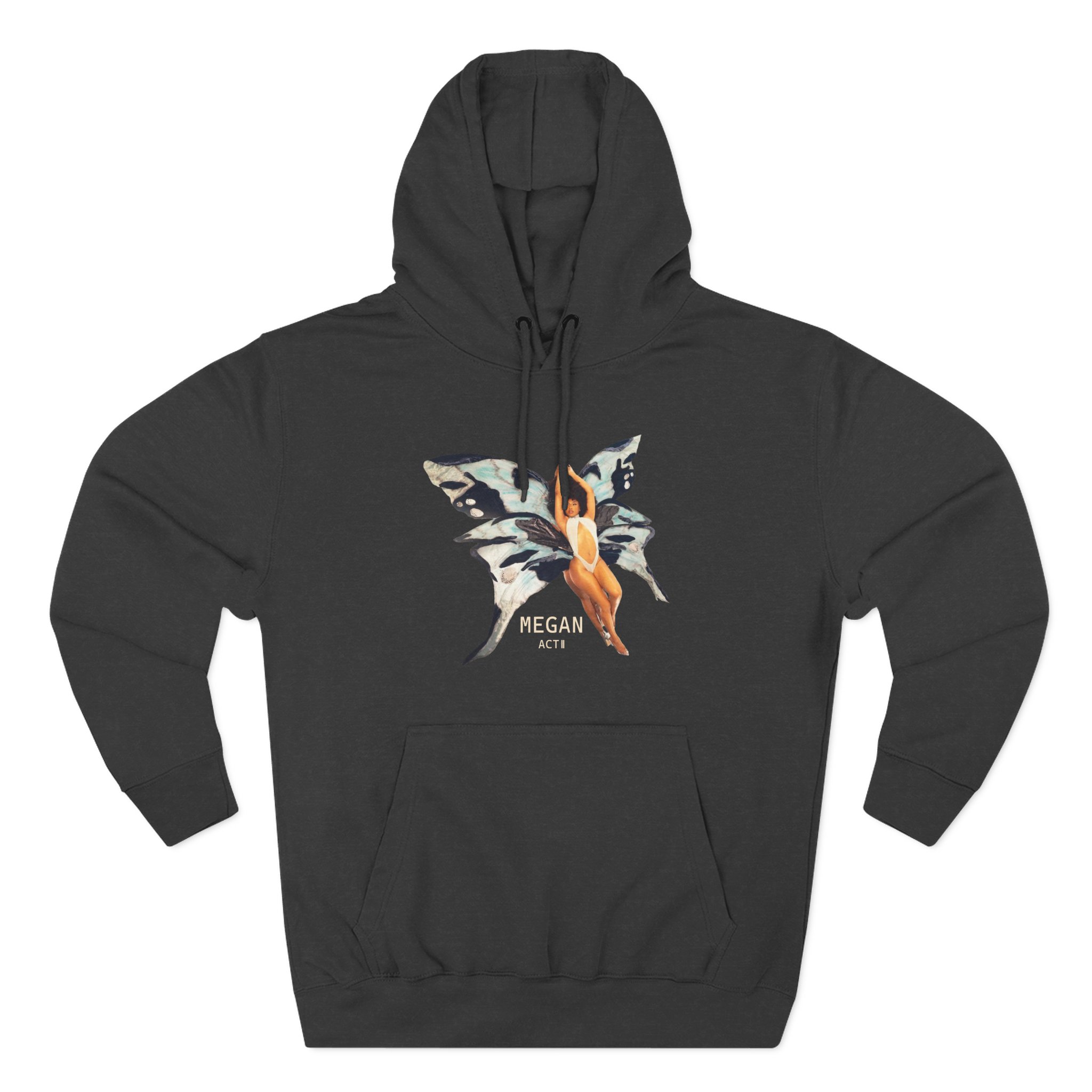 Megan Thee Stallion Butterfly Three-Panel Fleece Hoodie - Image 3