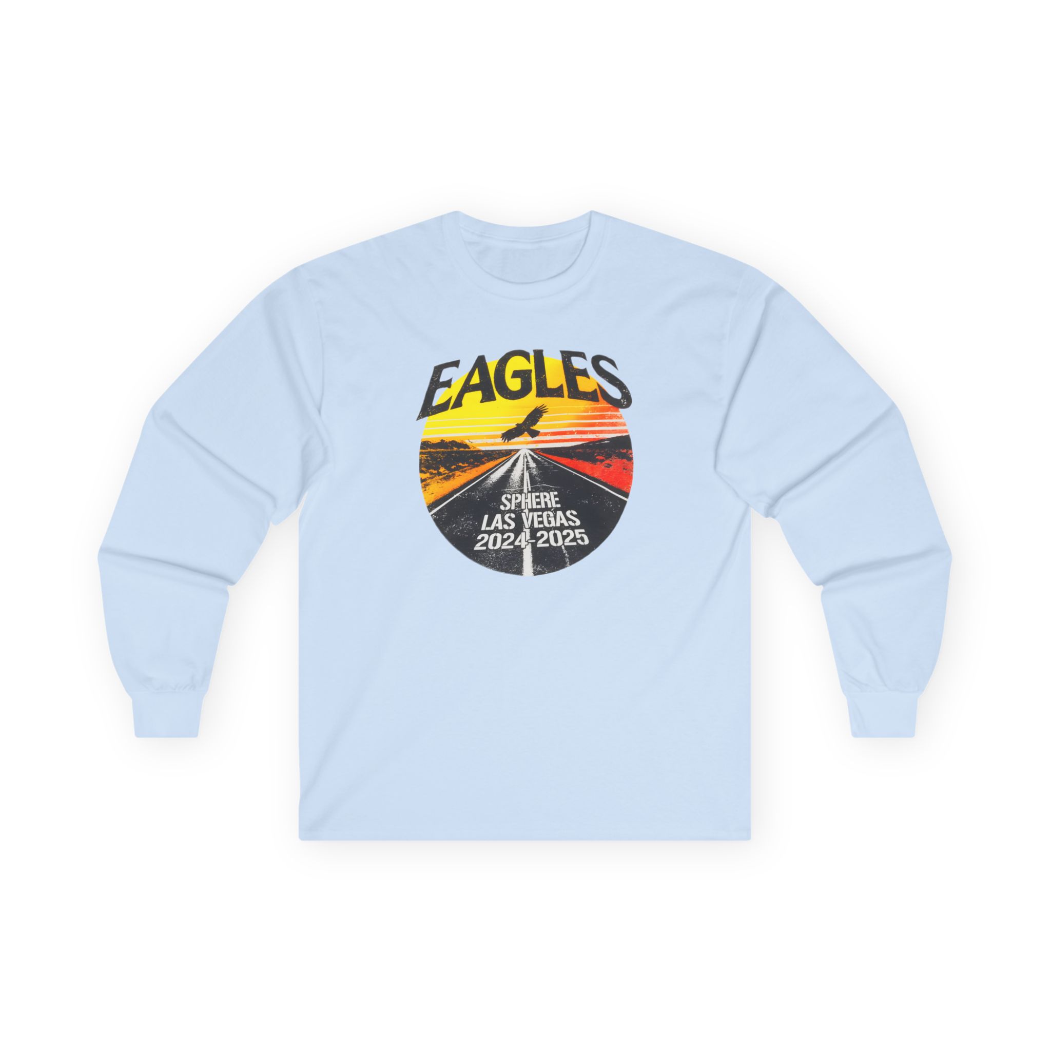The Eagles Sphere 2024 / 2025 Sunset Unisex Ultra Cotton Long Sleeve Tee - Image 7