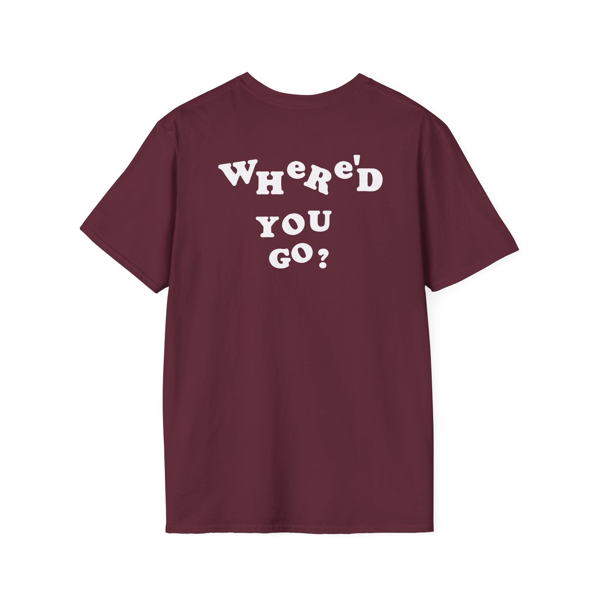 Quadeca Where'd You Go Unisex Softstyle T-Shirt - Image 4
