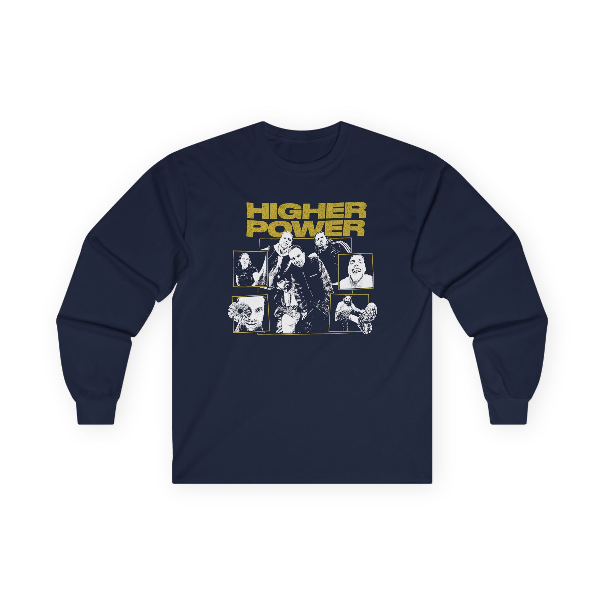 Higher Power Band Photo Unisex Ultra Cotton Long Sleeve Tee - Image 3