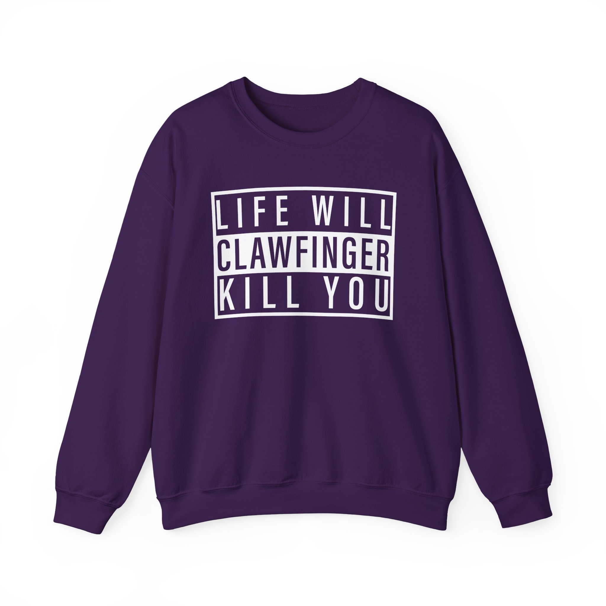 Clawfinger Life Will Kill You Unisex Heavy Blend™ Crewneck Sweatshirt - Image 13