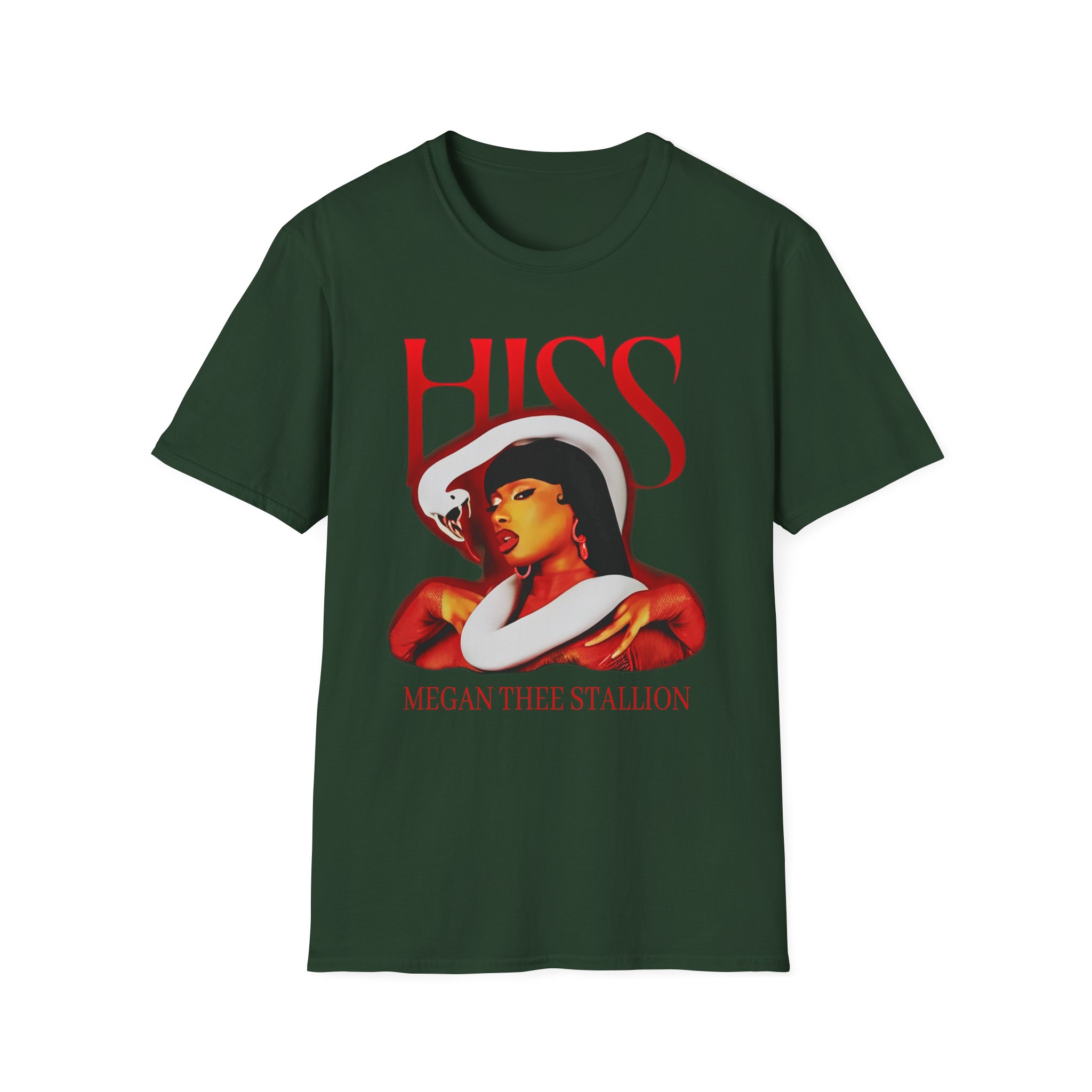 Megan Thee Stallion Hiss Unisex Softstyle T-Shirt - Image 5