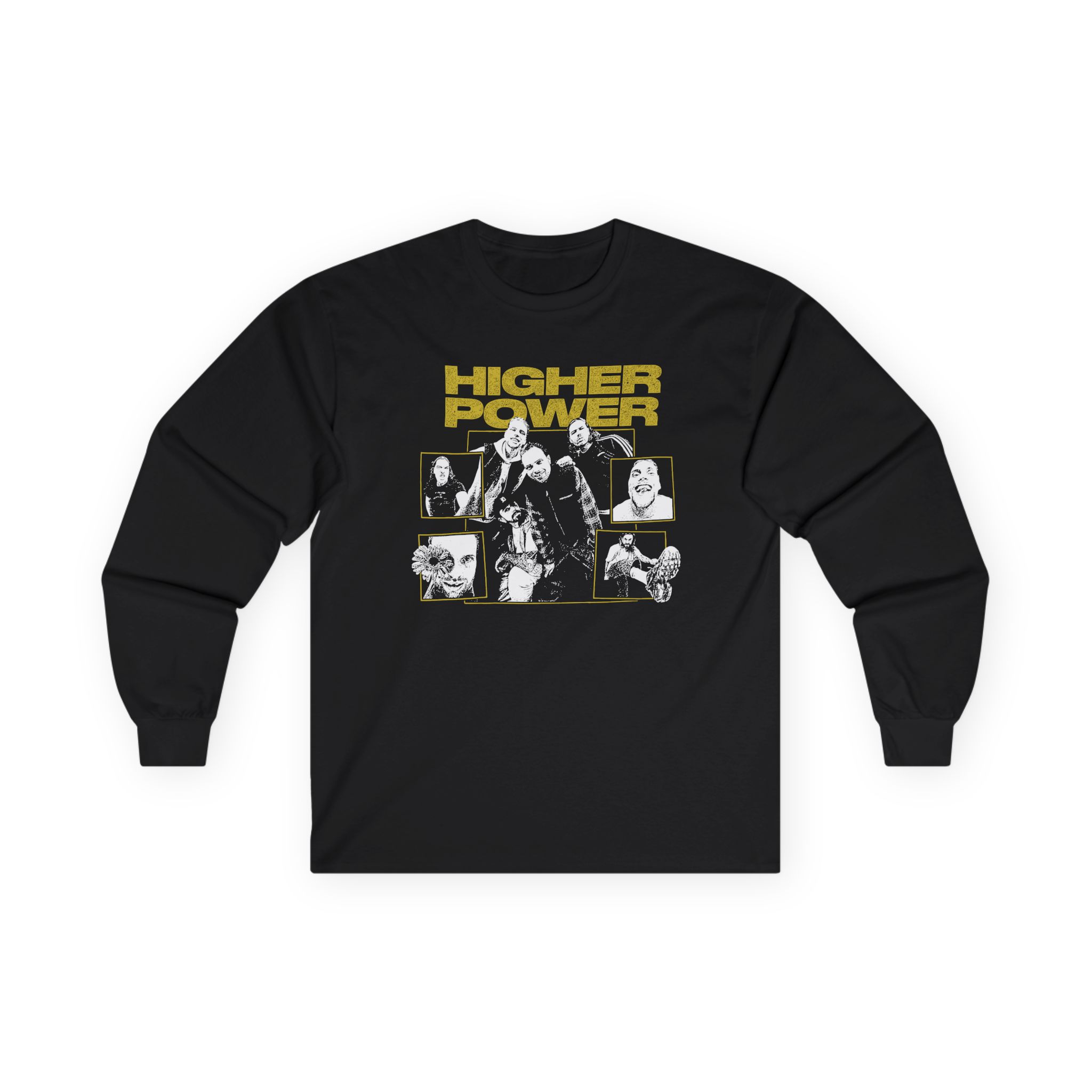 Higher Power Band Photo Unisex Ultra Cotton Long Sleeve Tee