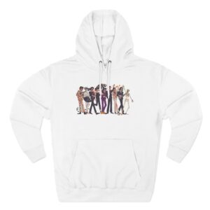 Will Wood Death of the Author Three-Panel Fleece Hoodie