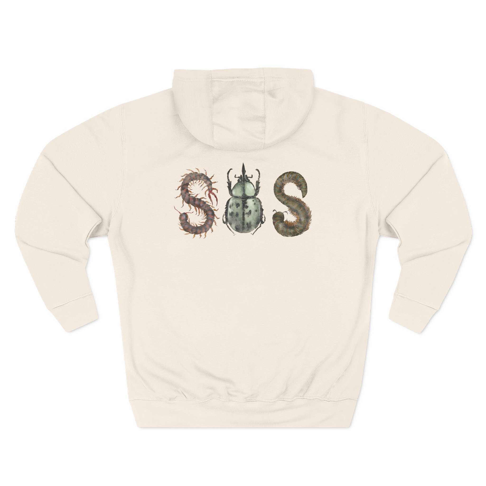Sza Sos Deluxe Three-Panel Fleece Hoodie - Image 4