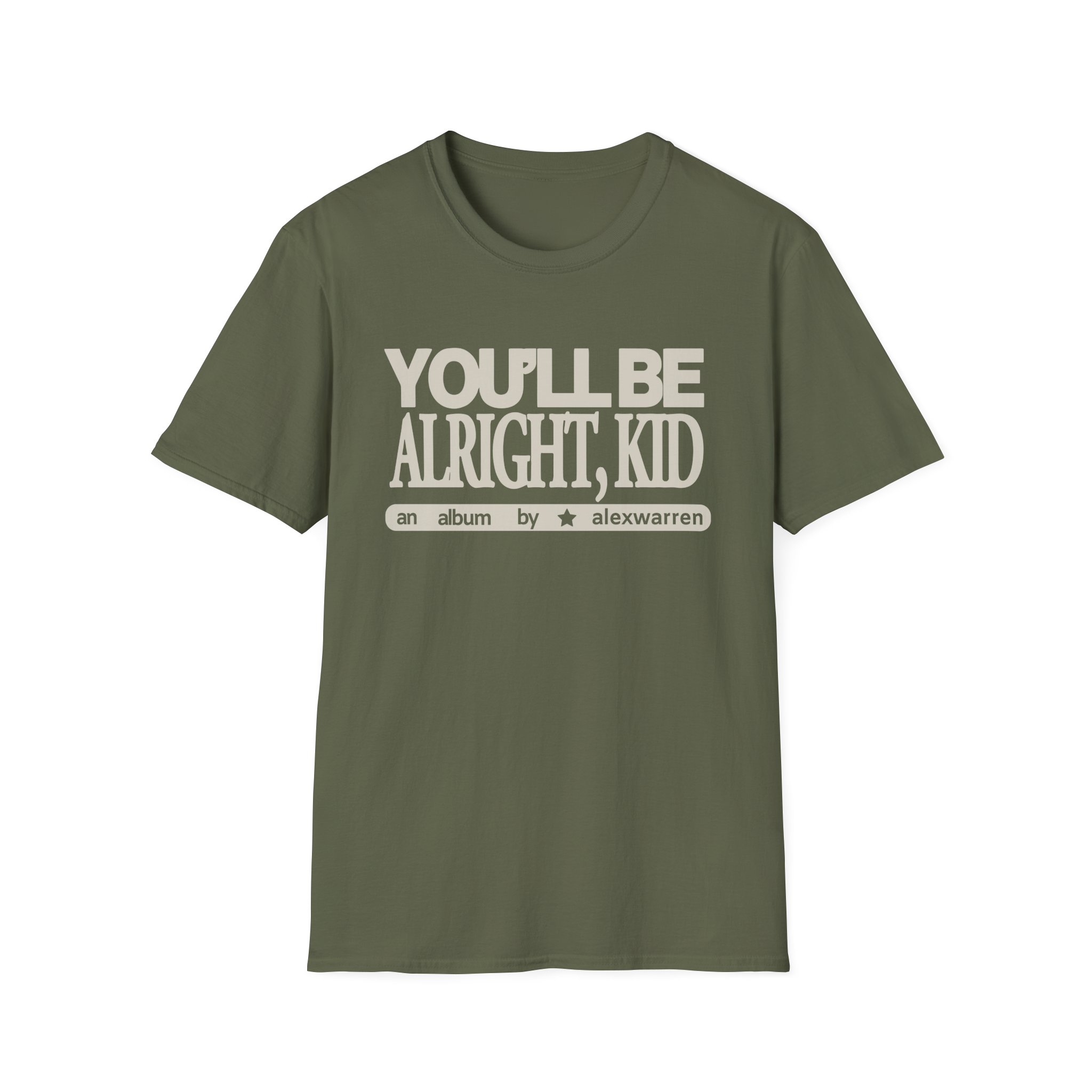 Alex Warren You’ll Be Alright Kid Unisex Softstyle T-Shirt - Image 7