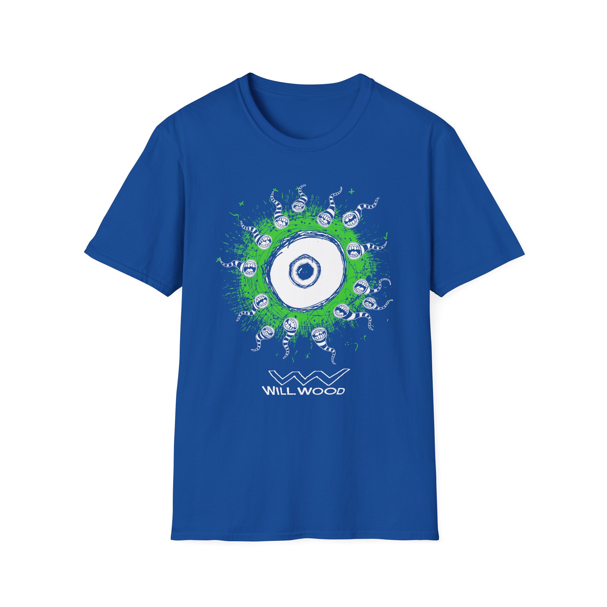 Will Wood Eye Unisex Softstyle T-Shirt - Image 13