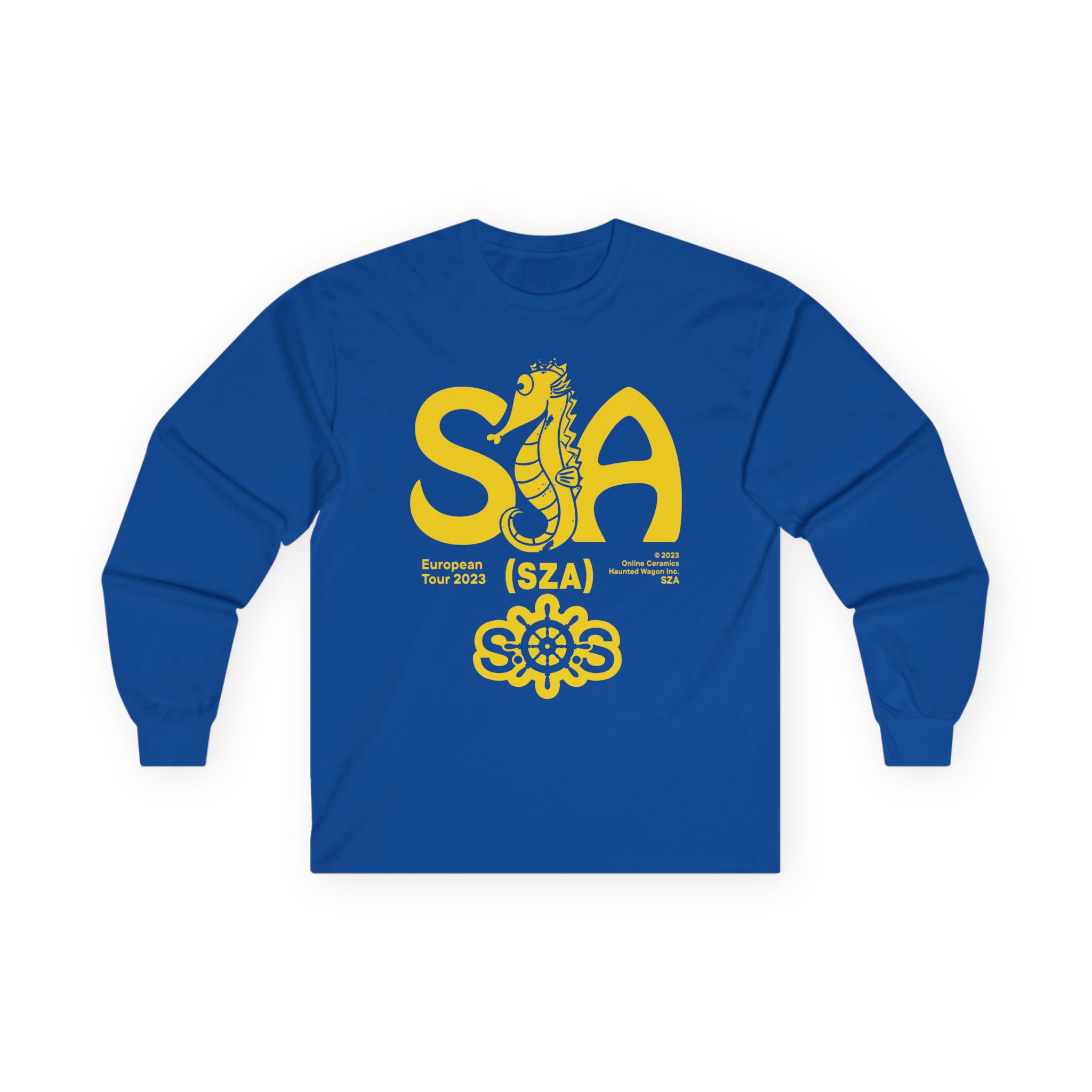 Sza Seahouse Tour Unisex Ultra Cotton Long Sleeve Tee - Image 9