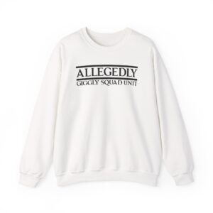 Giggly Squad Allegedly Unisex Heavy Blend™ Crewneck Sweatshirt