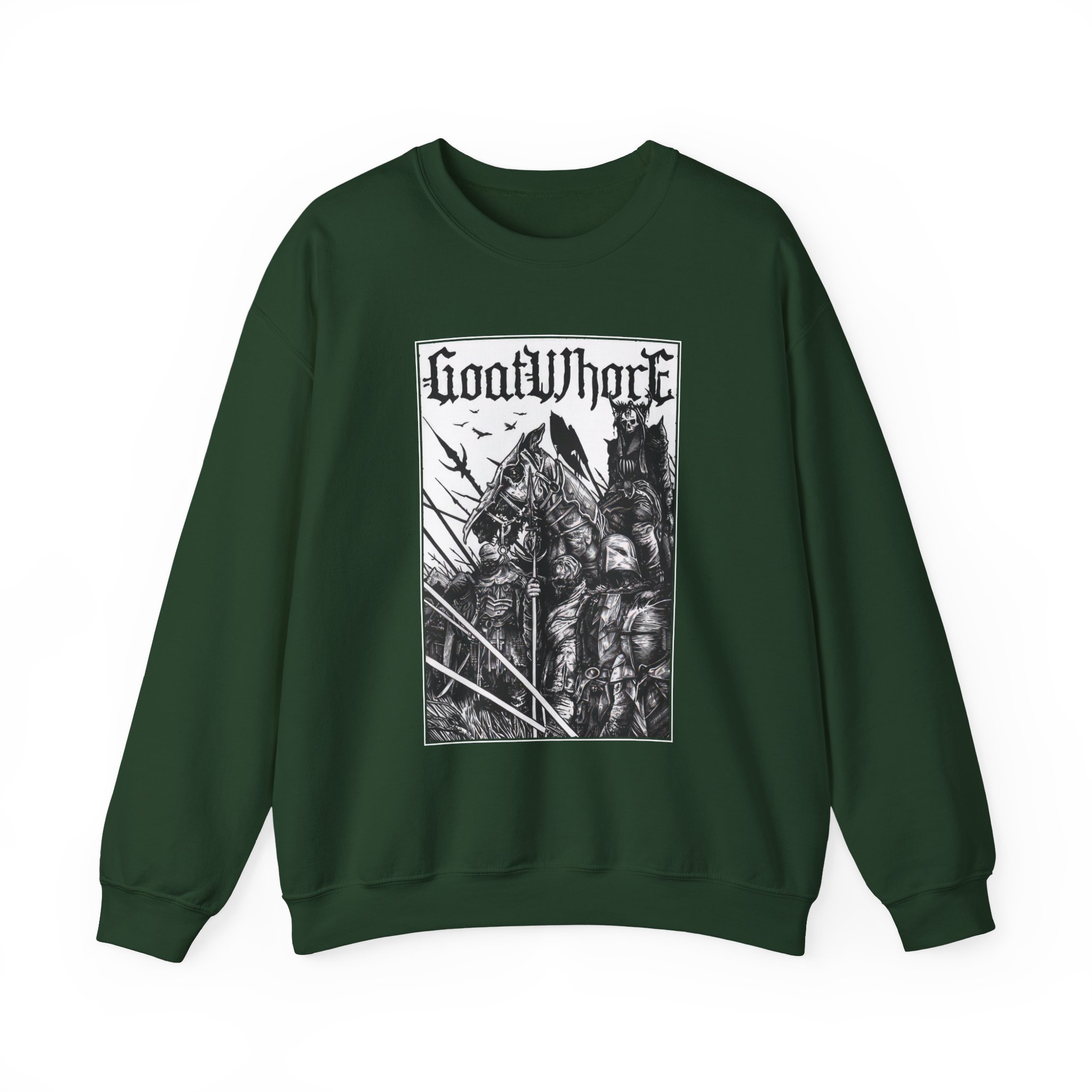 Goatwhore no Mercy Unisex Heavy Blend™ Crewneck Sweatshirt - Image 7