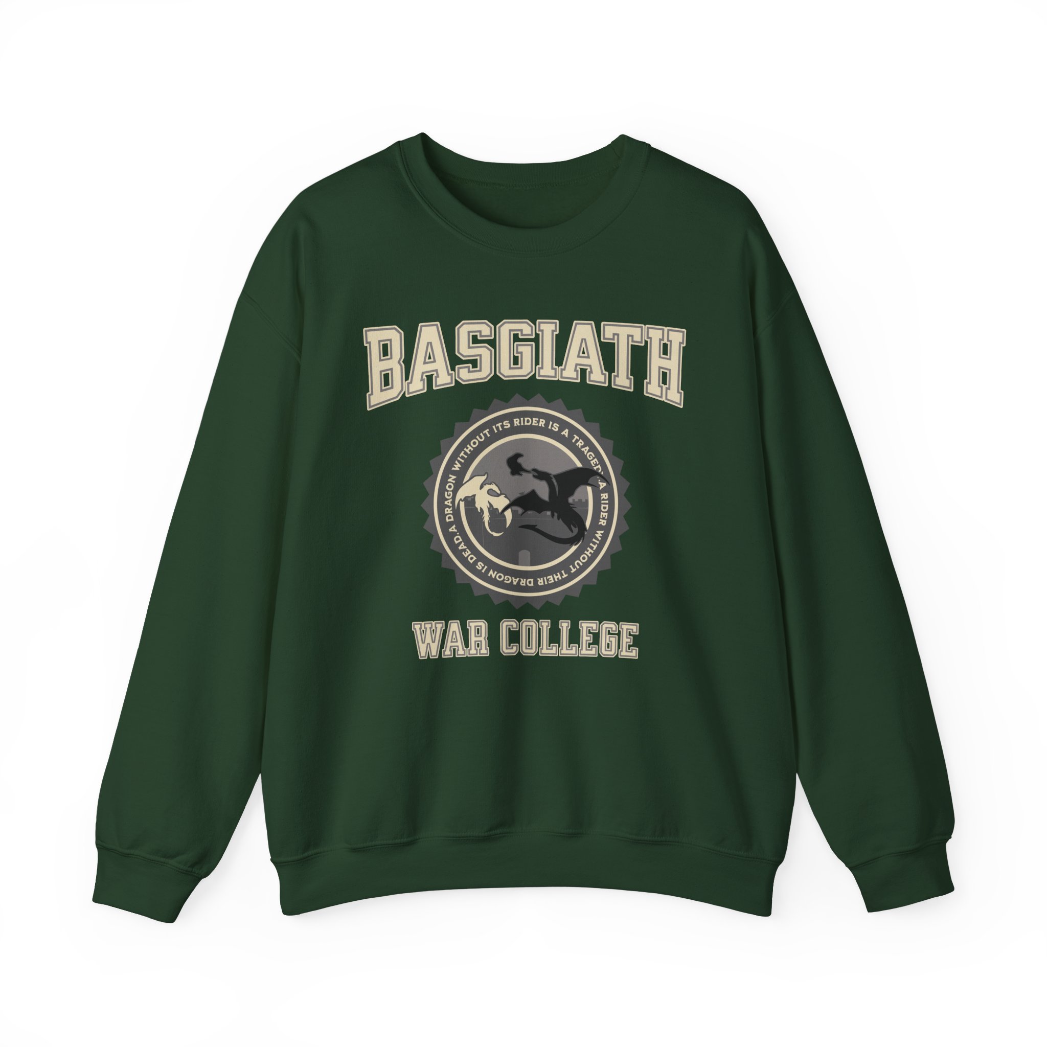 Fourth Wing Basgiath War Collage Unisex Heavy Blend™ Crewneck Sweatshirt - Image 7