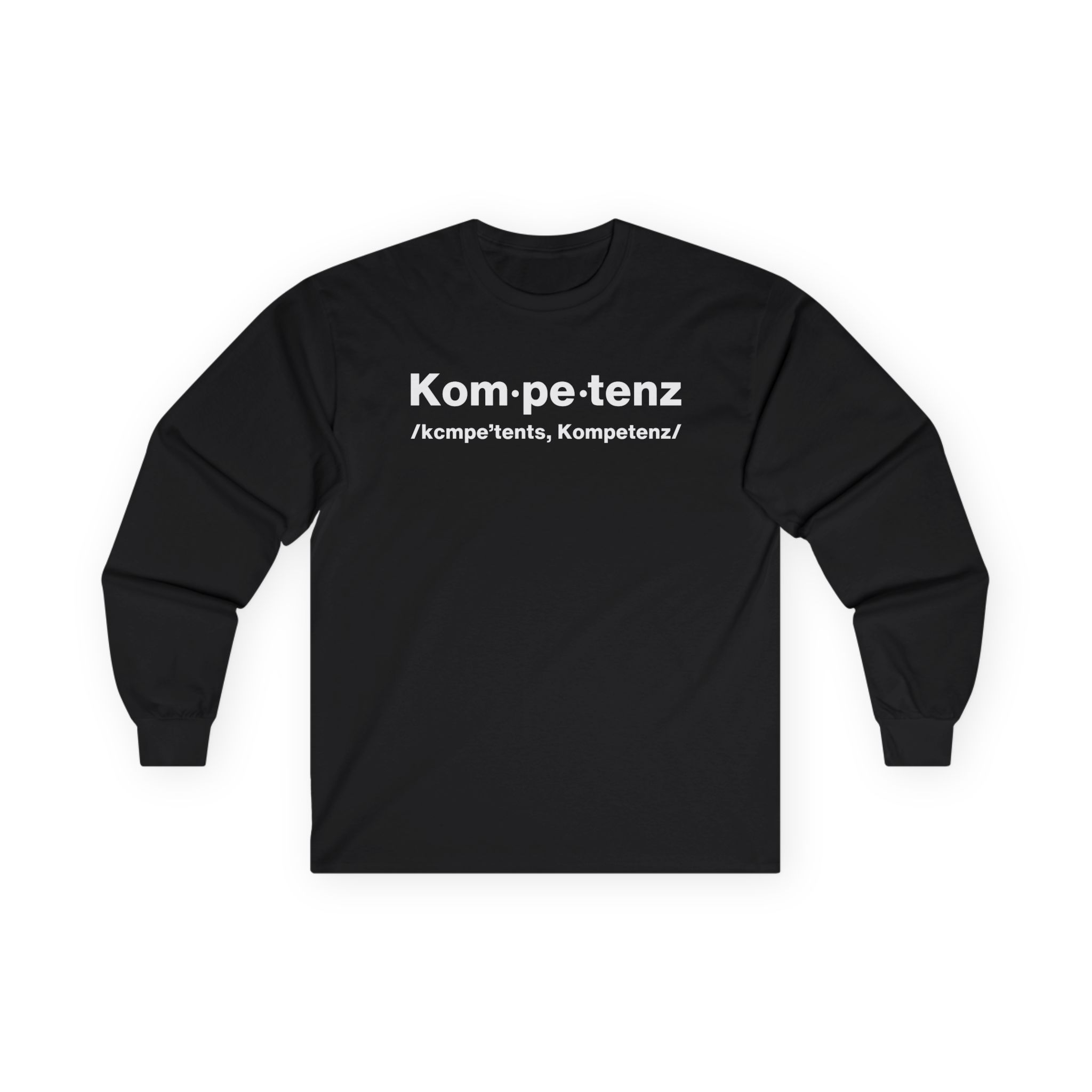 Bastighg Kompetenz Unisex Ultra Cotton Long Sleeve Tee