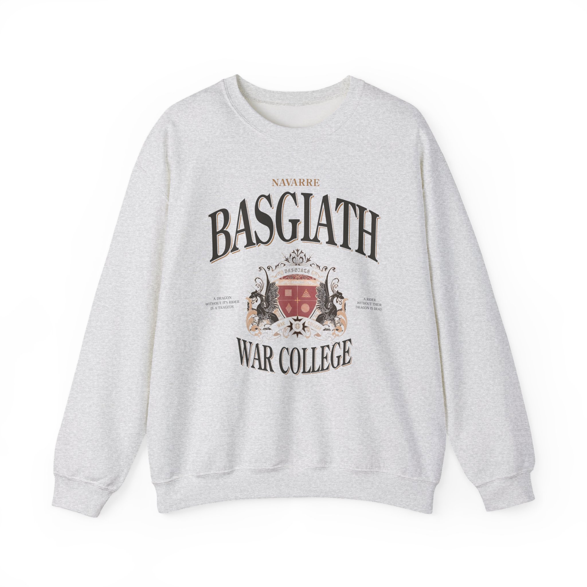 Fourth Wing Basgiath War Collage Unisex Heavy Blend™ Crewneck Sweatshirt - Image 3