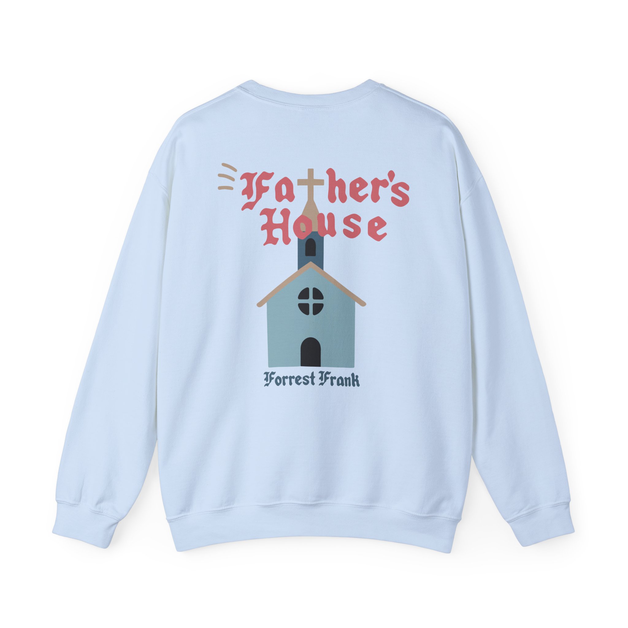 Forrest Frank Father's House Cream Unisex Heavy Blend™ Crewneck Sweatshirt - Image 10