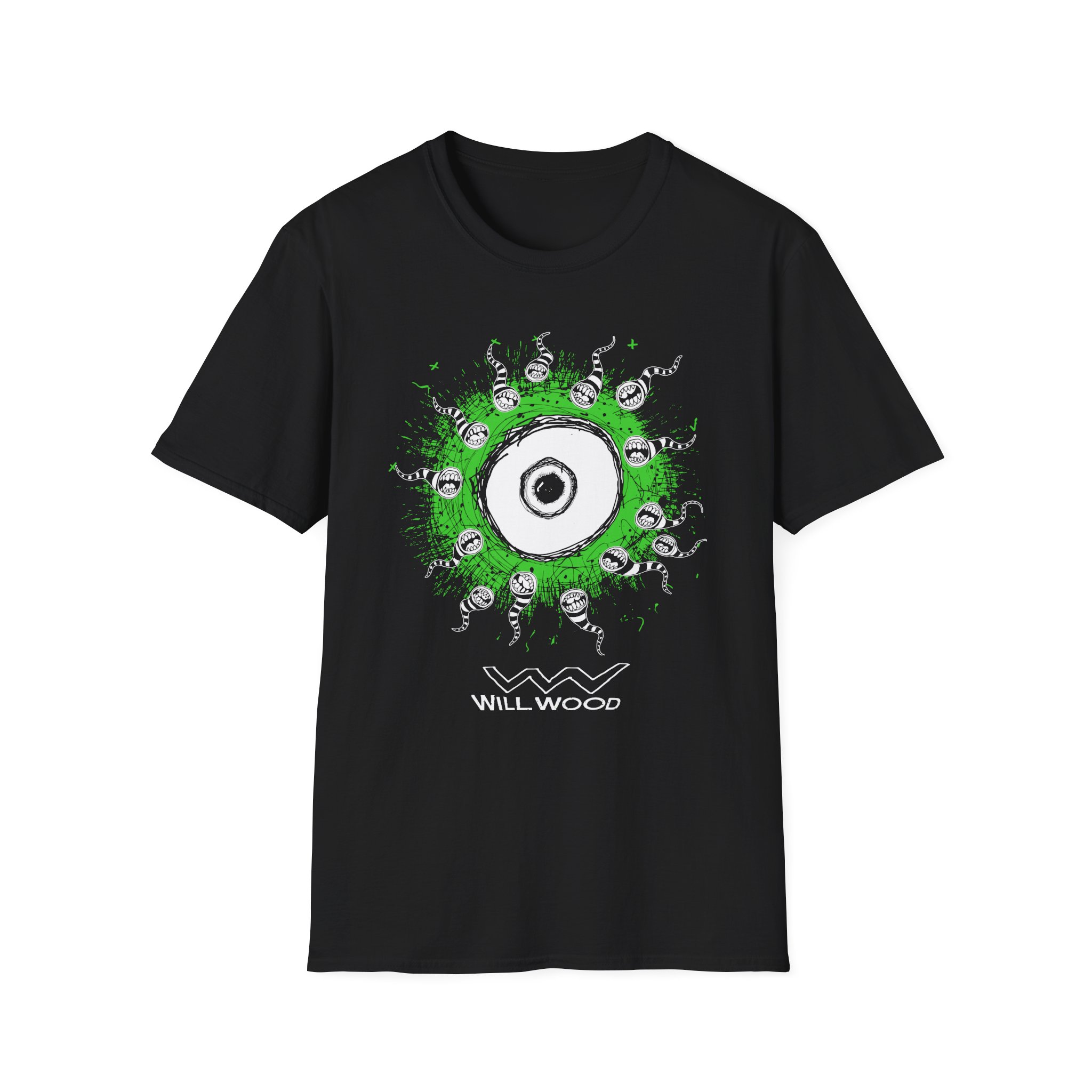 Will Wood Eye Unisex Softstyle T-Shirt
