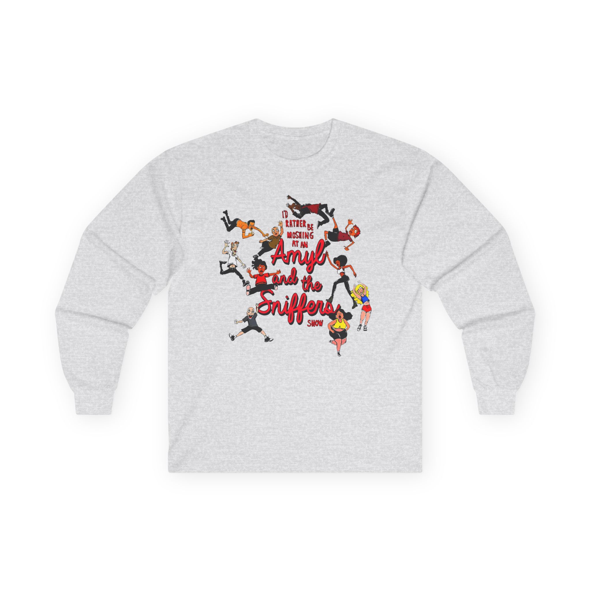 Amyl and the Sniffers Mosh Unisex Ultra Cotton Long Sleeve Tee - Image 3