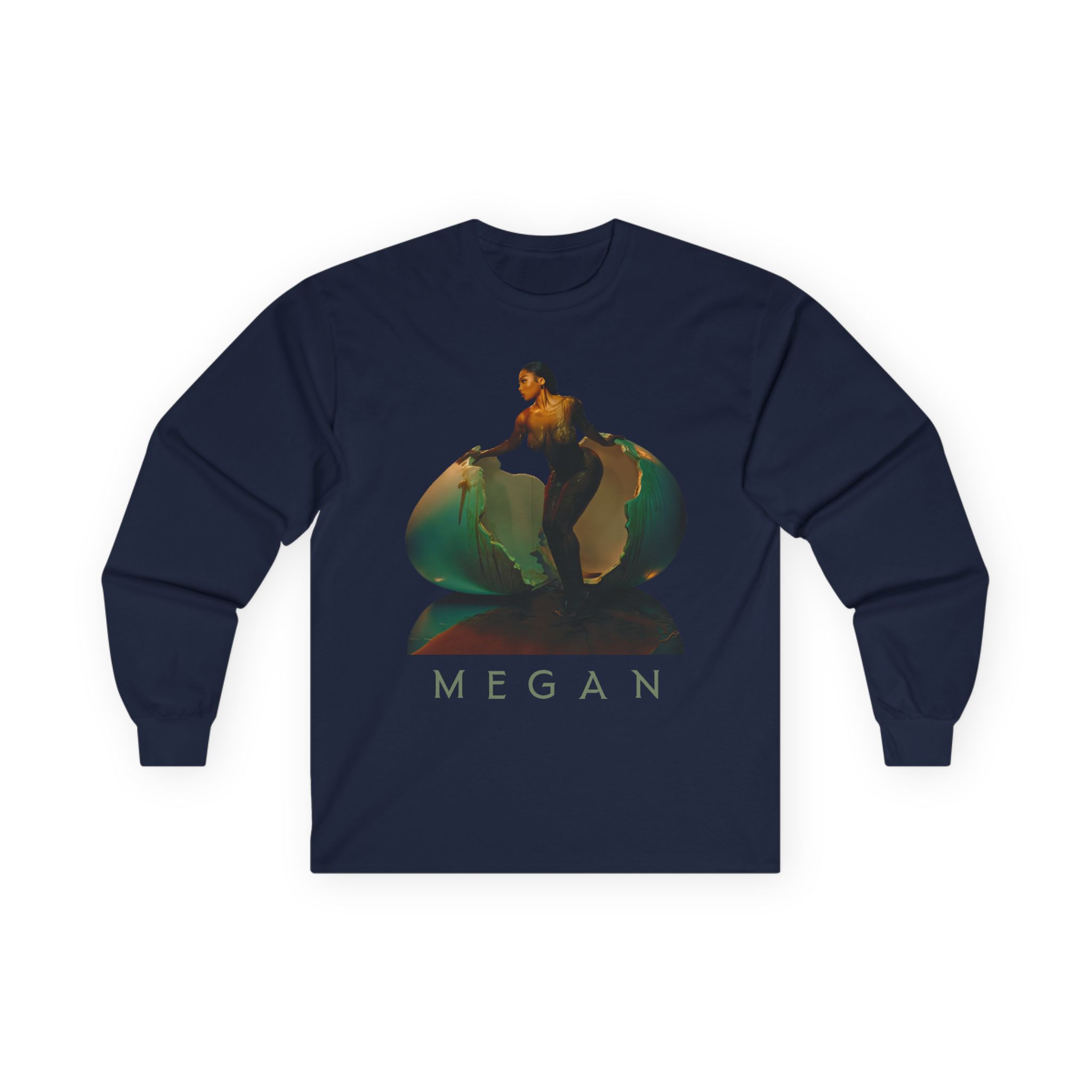 Megan Thee Stallion Egg Unisex Ultra Cotton Long Sleeve Tee - Image 15